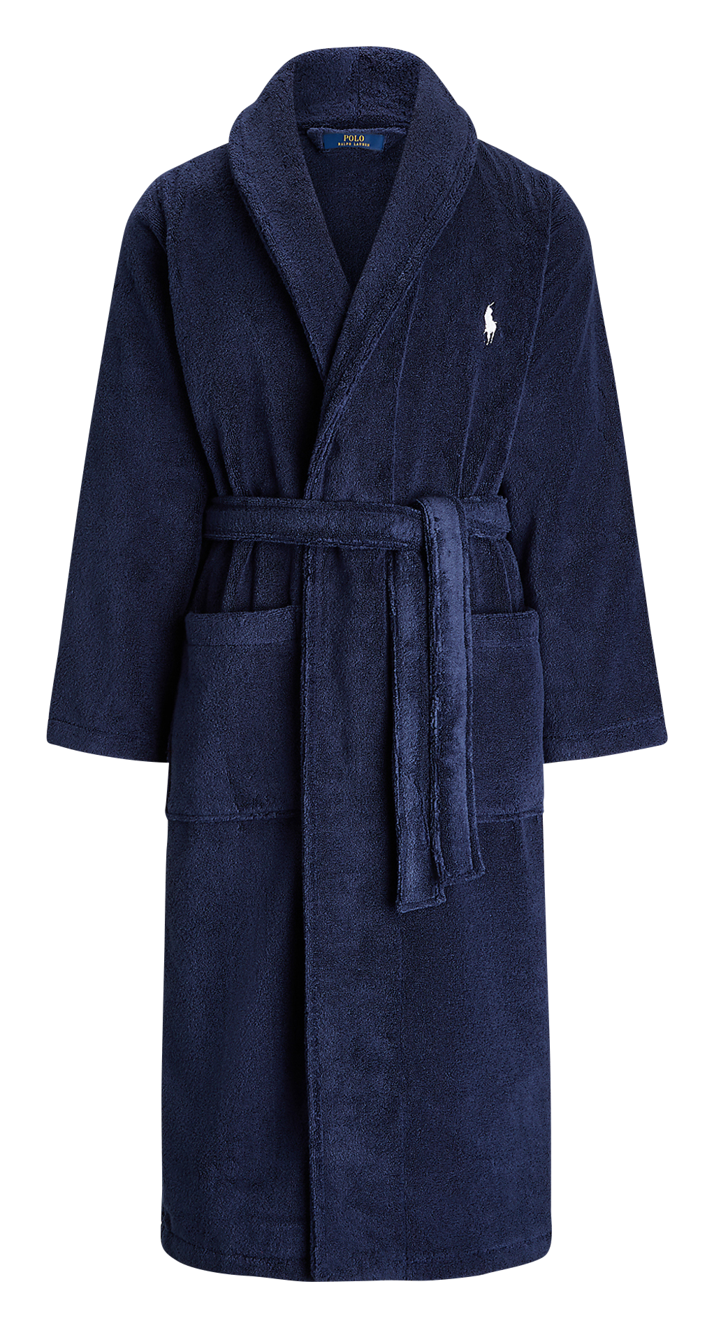 Peignoir en coton POLO RALPH LAUREN Bleu