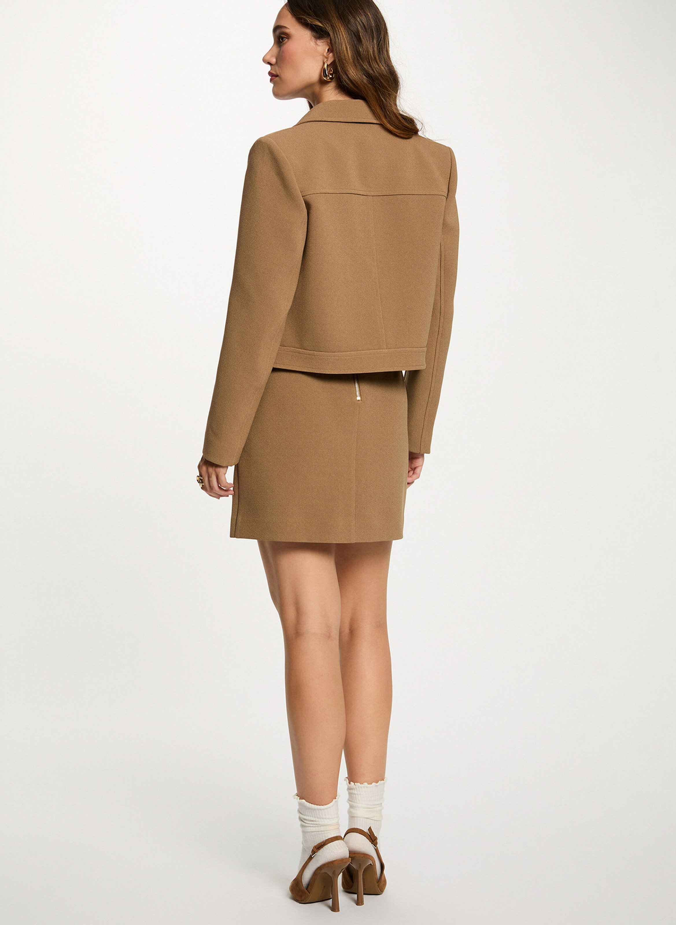 Veste col classique MORGAN Beige