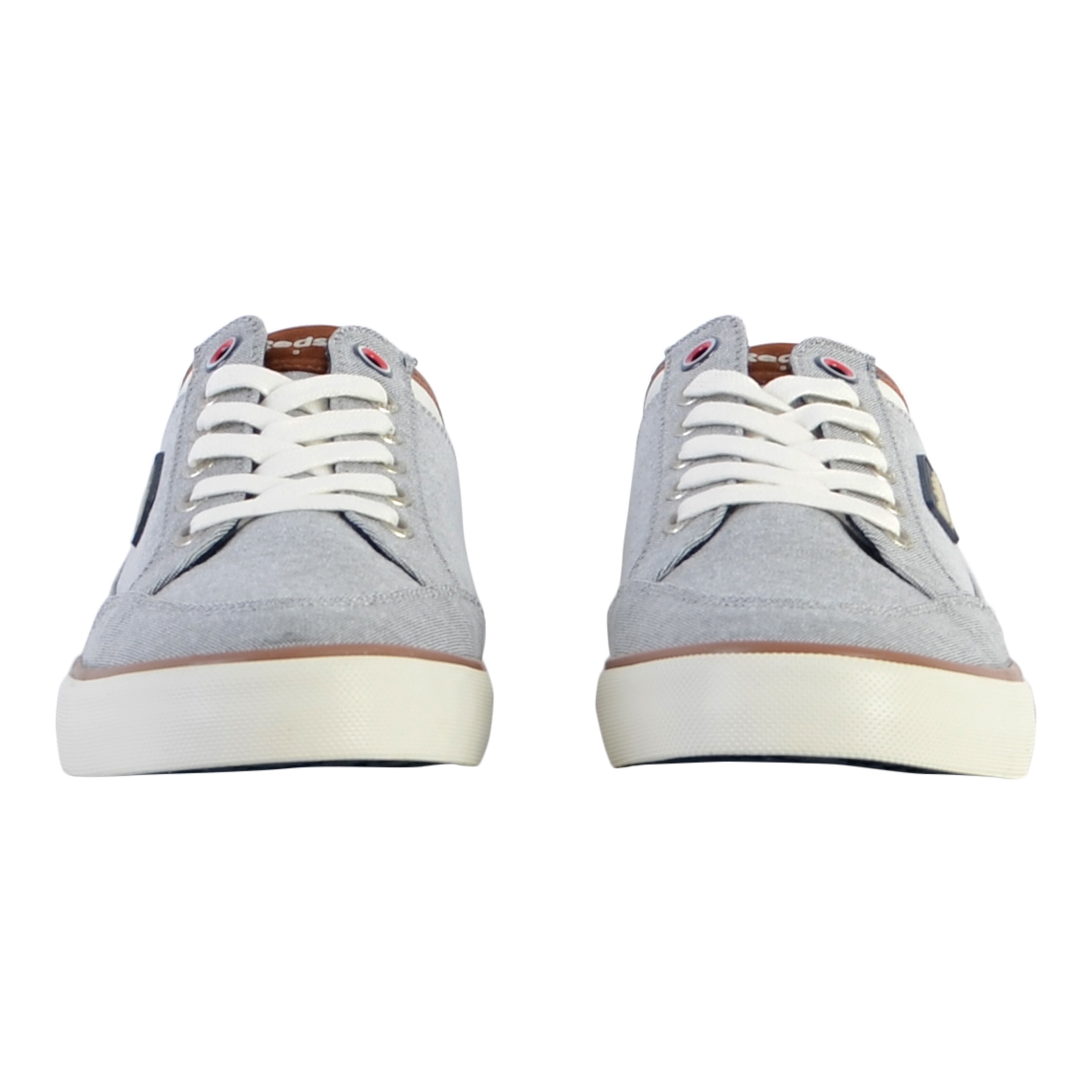 Basket plate à lacets  genial REDSKINS Gris