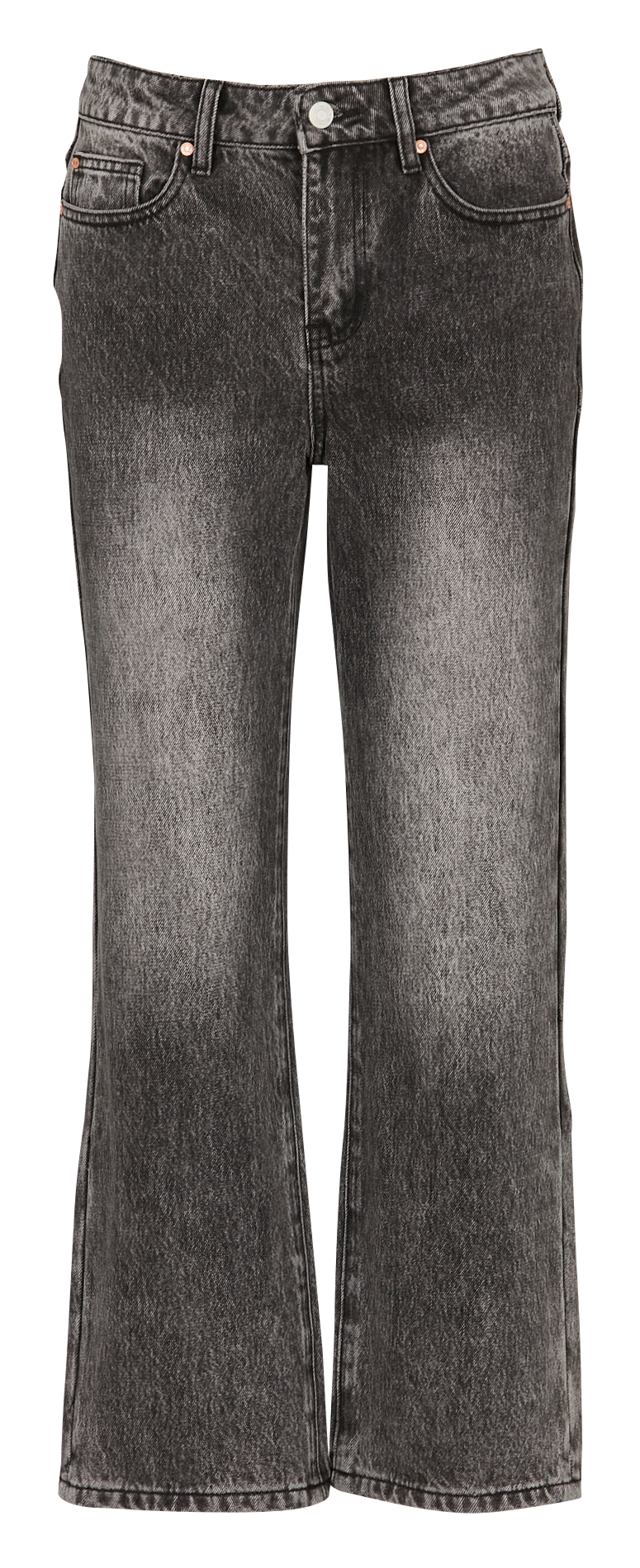 Jean droit en coton MKT Gris