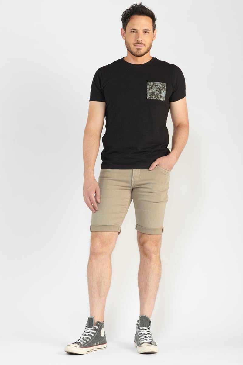 Bermuda short LE TEMPS DES CERISES Beige