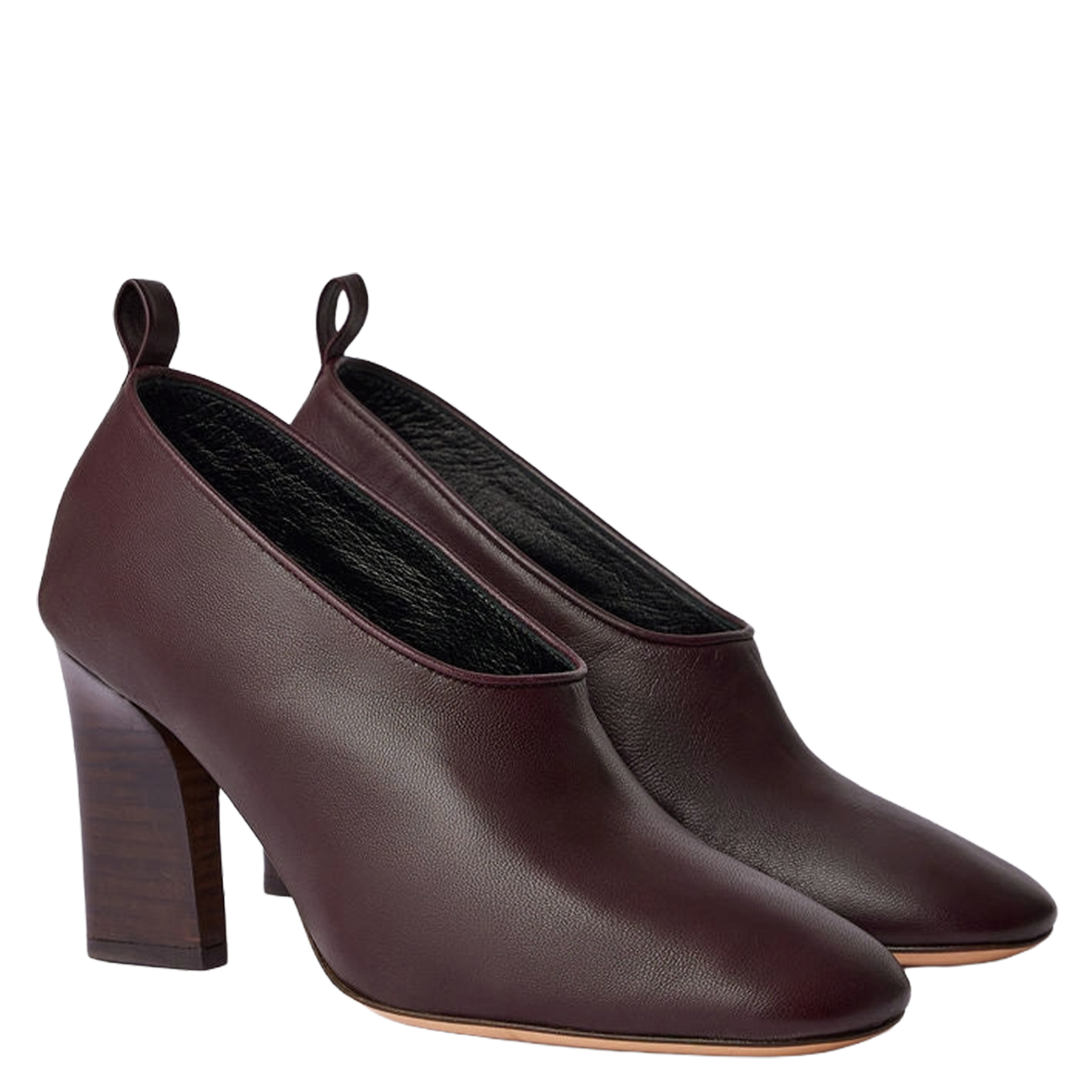 Beyou suede high heels  SOEUR Red