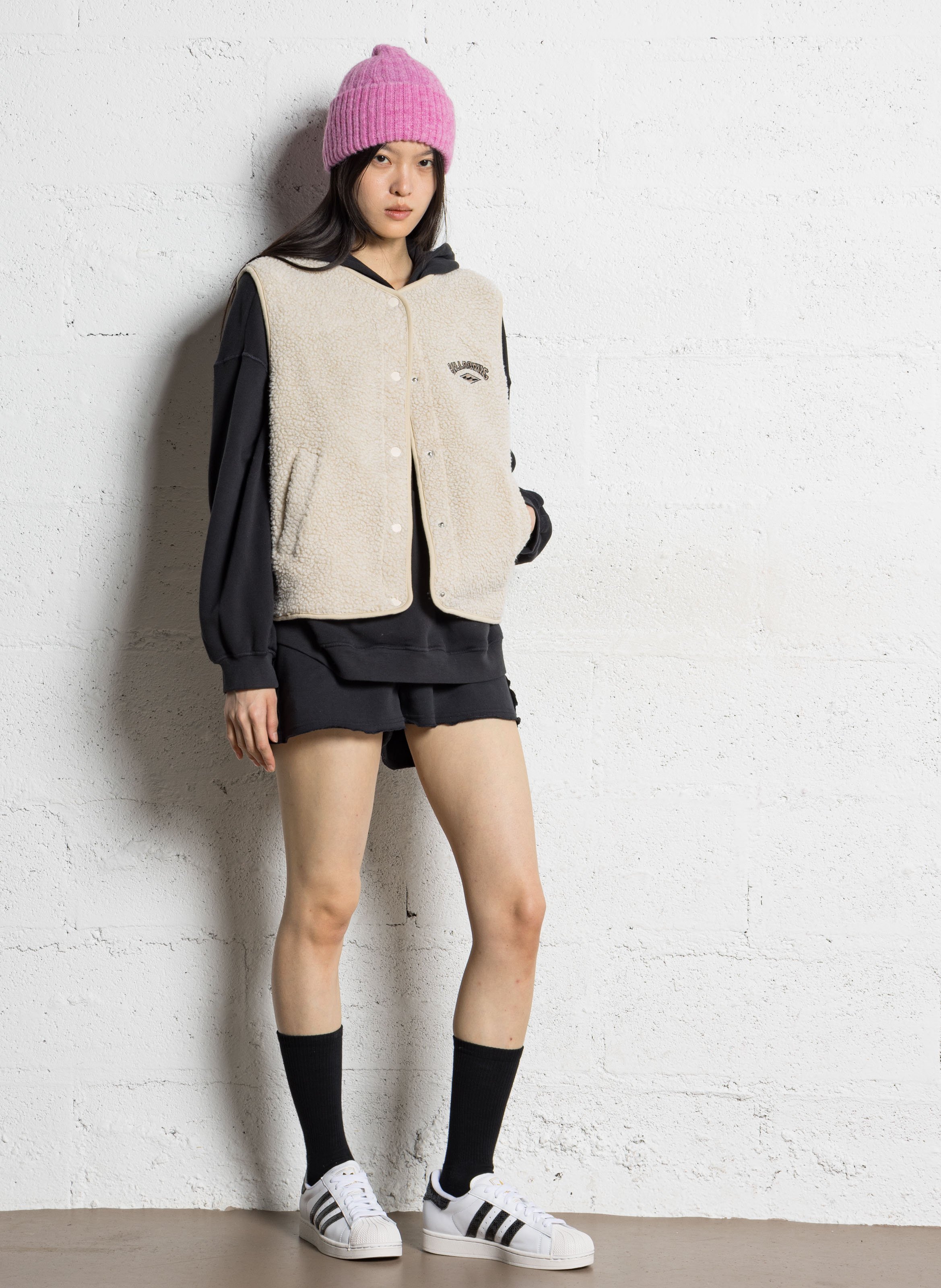 Gilet sans manches droit  BILLABONG Beige