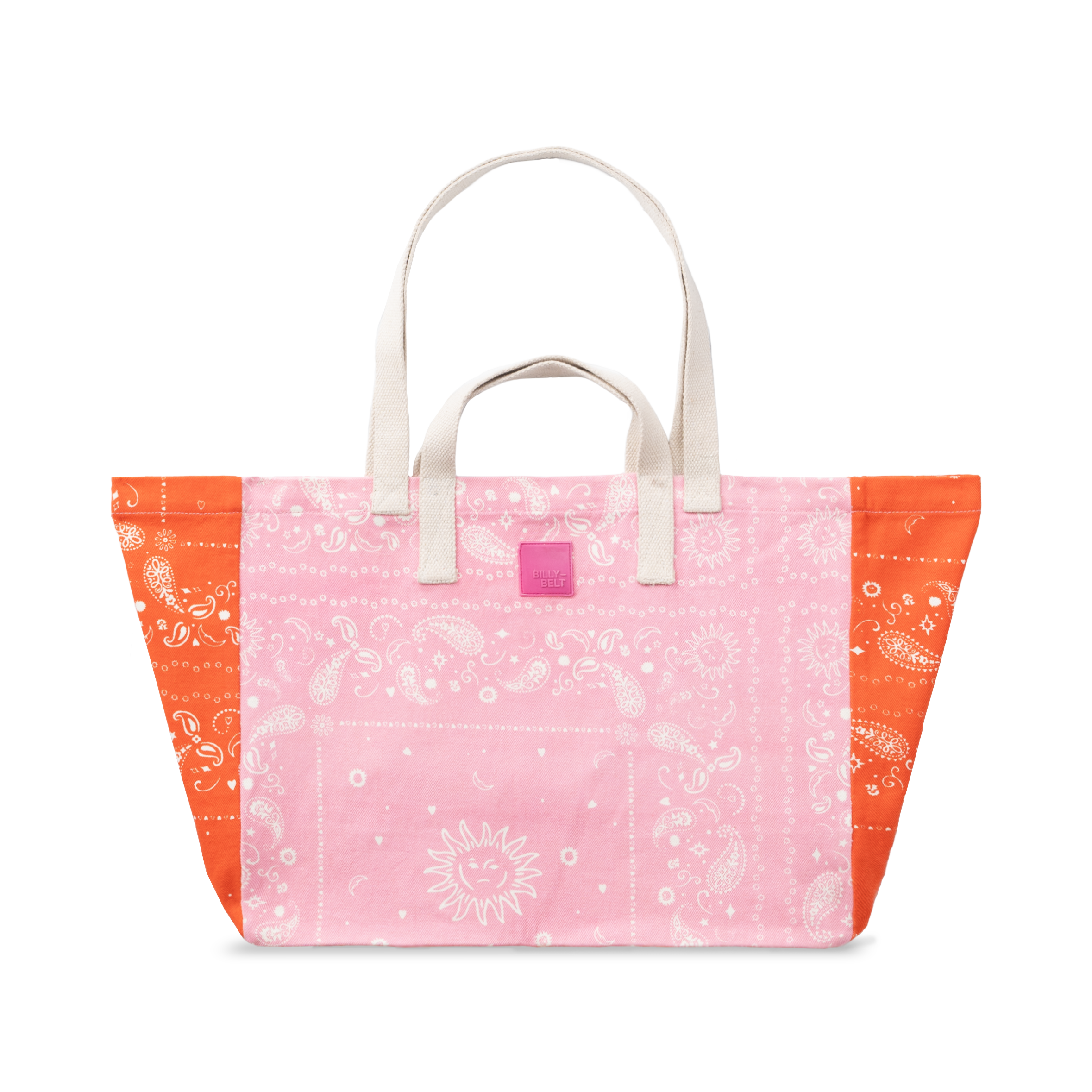 Organic cotton tote bag BILLYBELT Pink