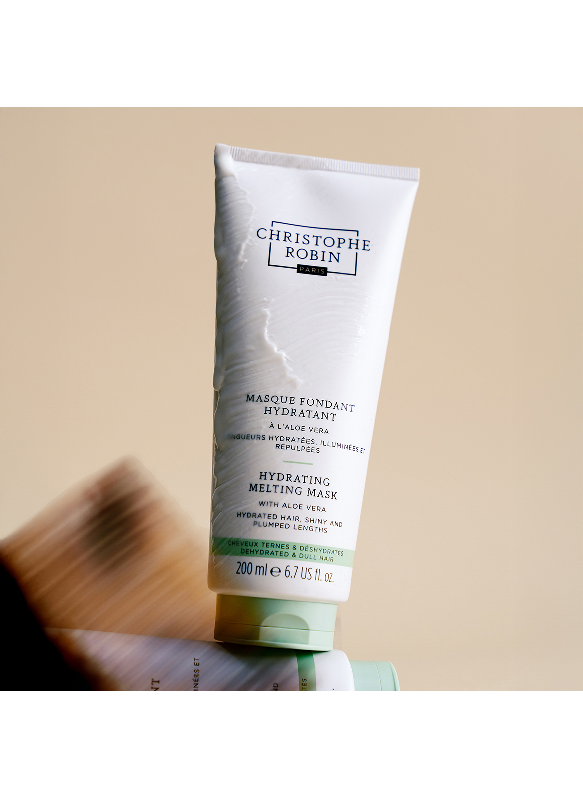 Masque fondant hydratant à l'aloe vera CHRISTOPHE ROBIN No color