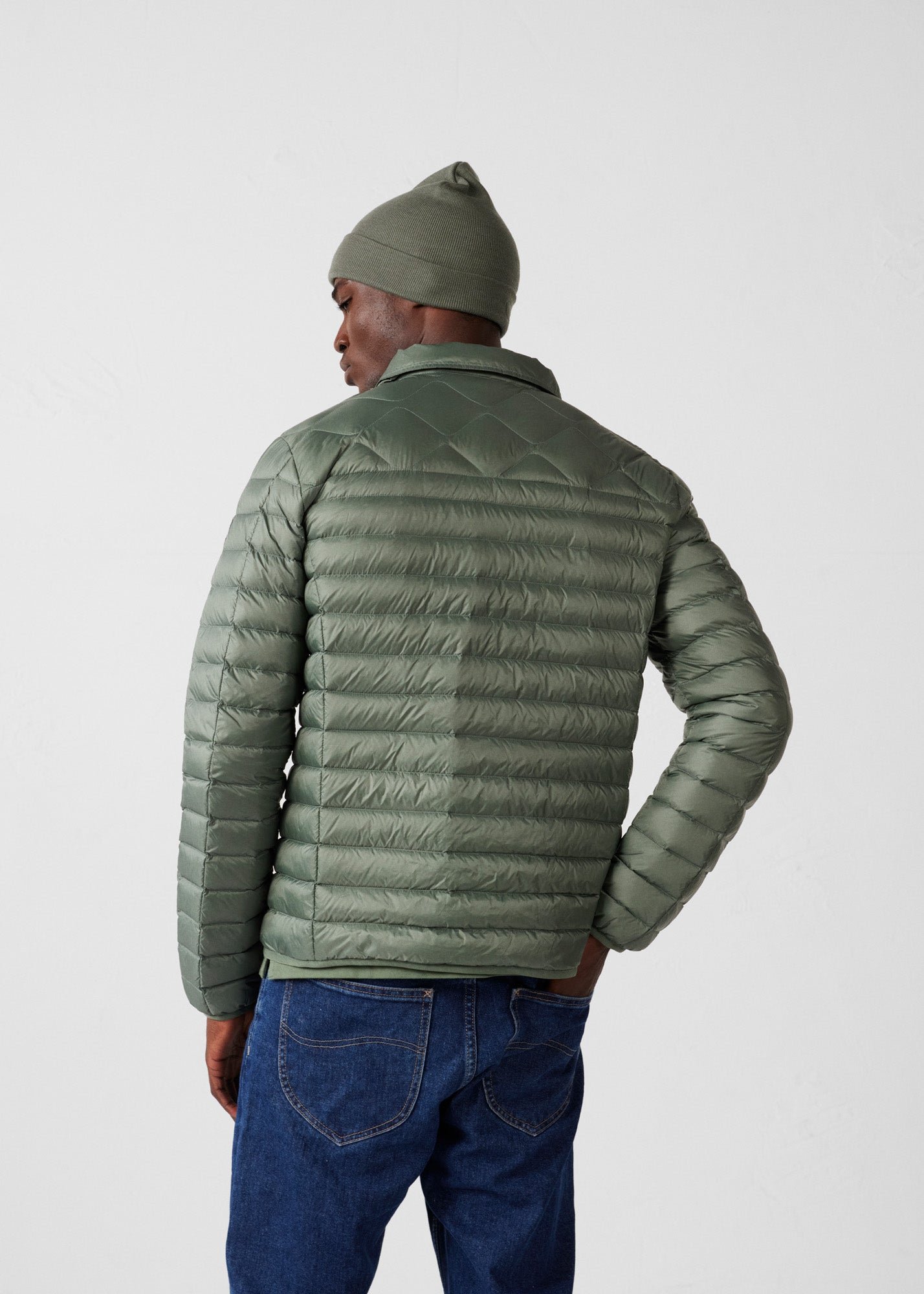 Jacket with shirt collar Ethan JOTT Green