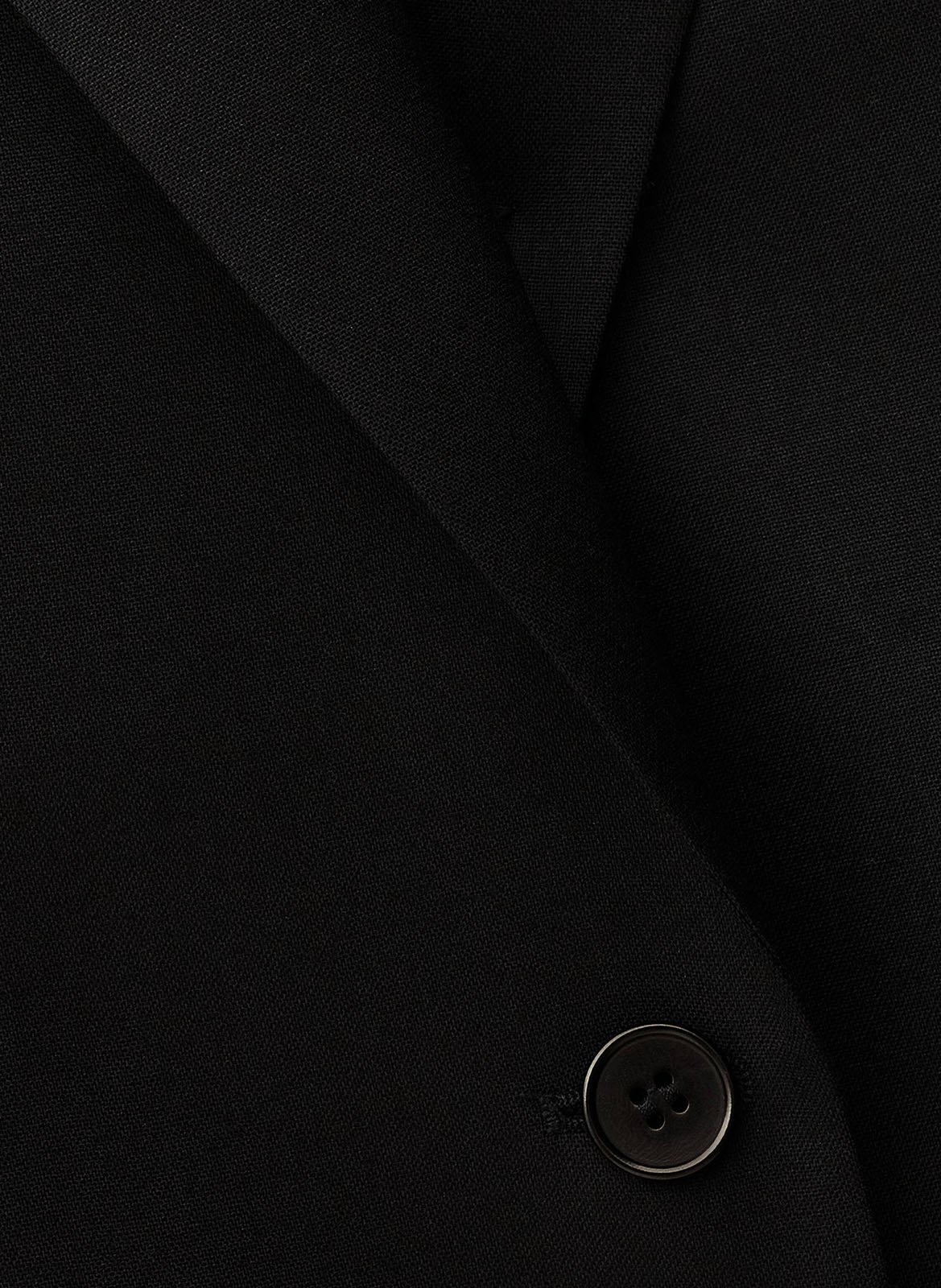 Straight wool blazer jacket BA&SH Blue