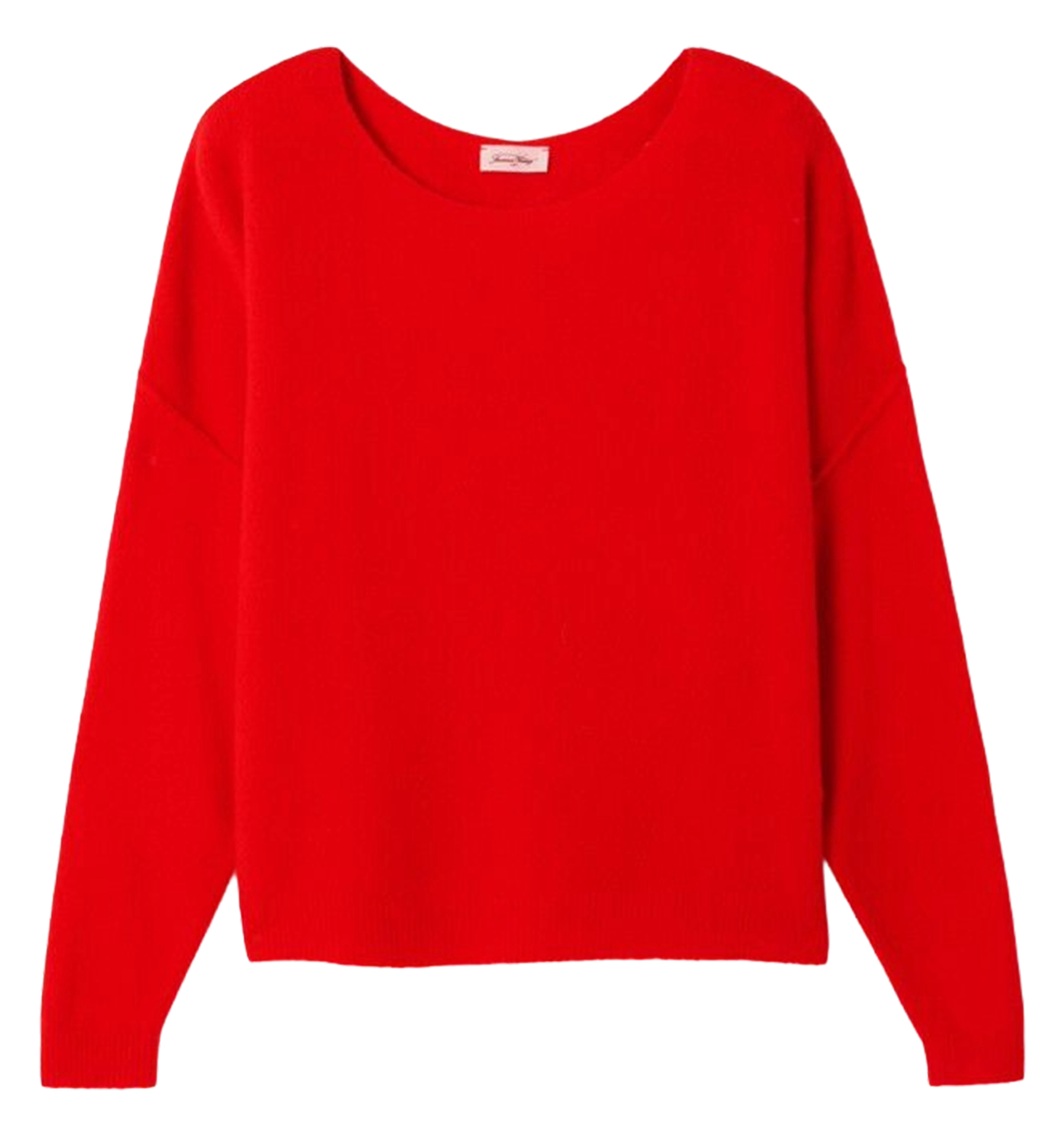 Wollmix-Pullover mit U-Boot-Ausschnitt AMERICAN VINTAGE