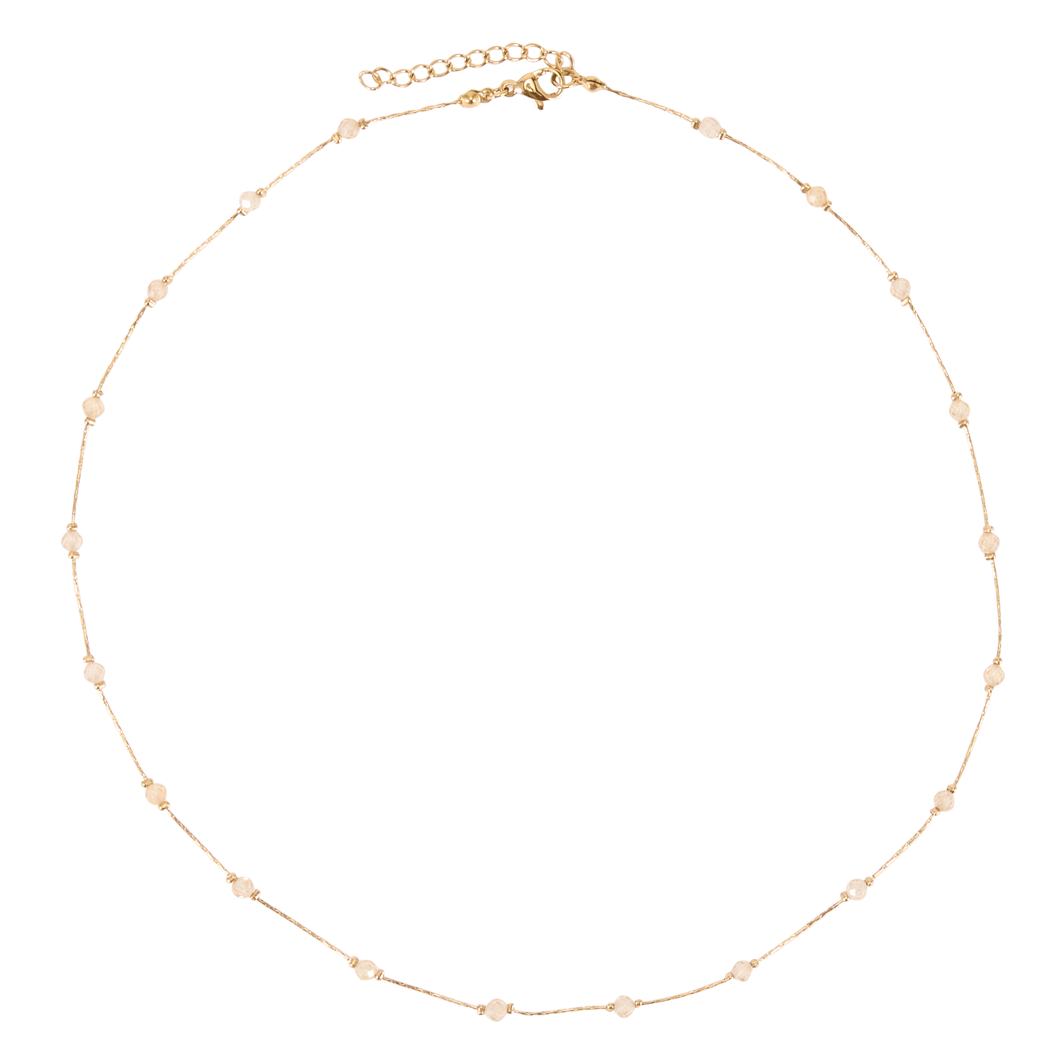 Bead necklace AU PRINTEMPS PARIS Beige