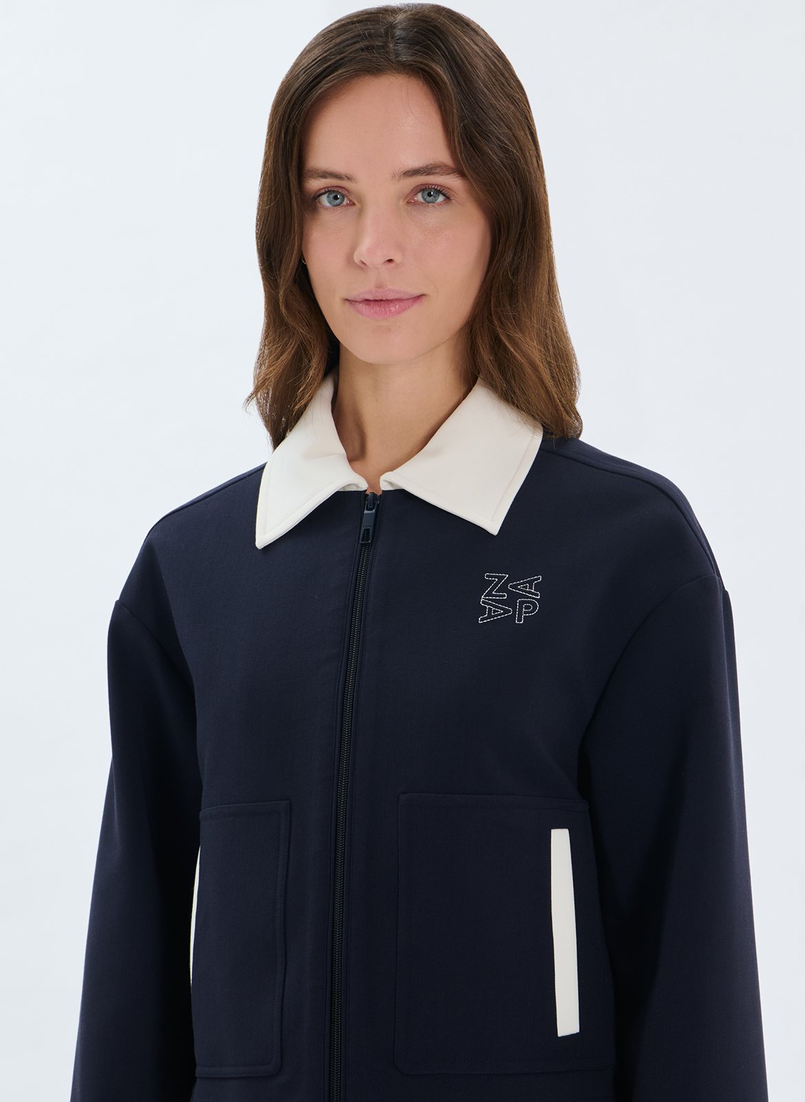 Veste col classique  ZAPA Bleu