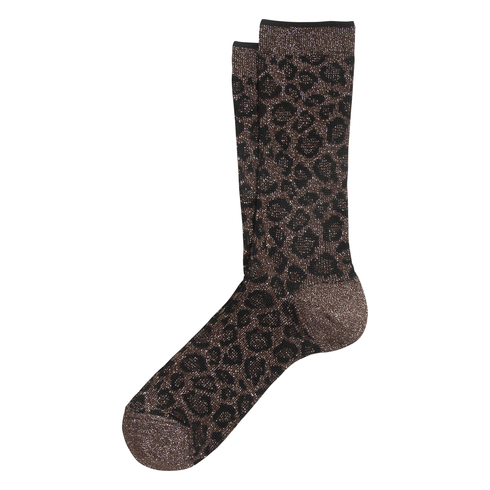 Chaussettes imprimées ANT45 Marron