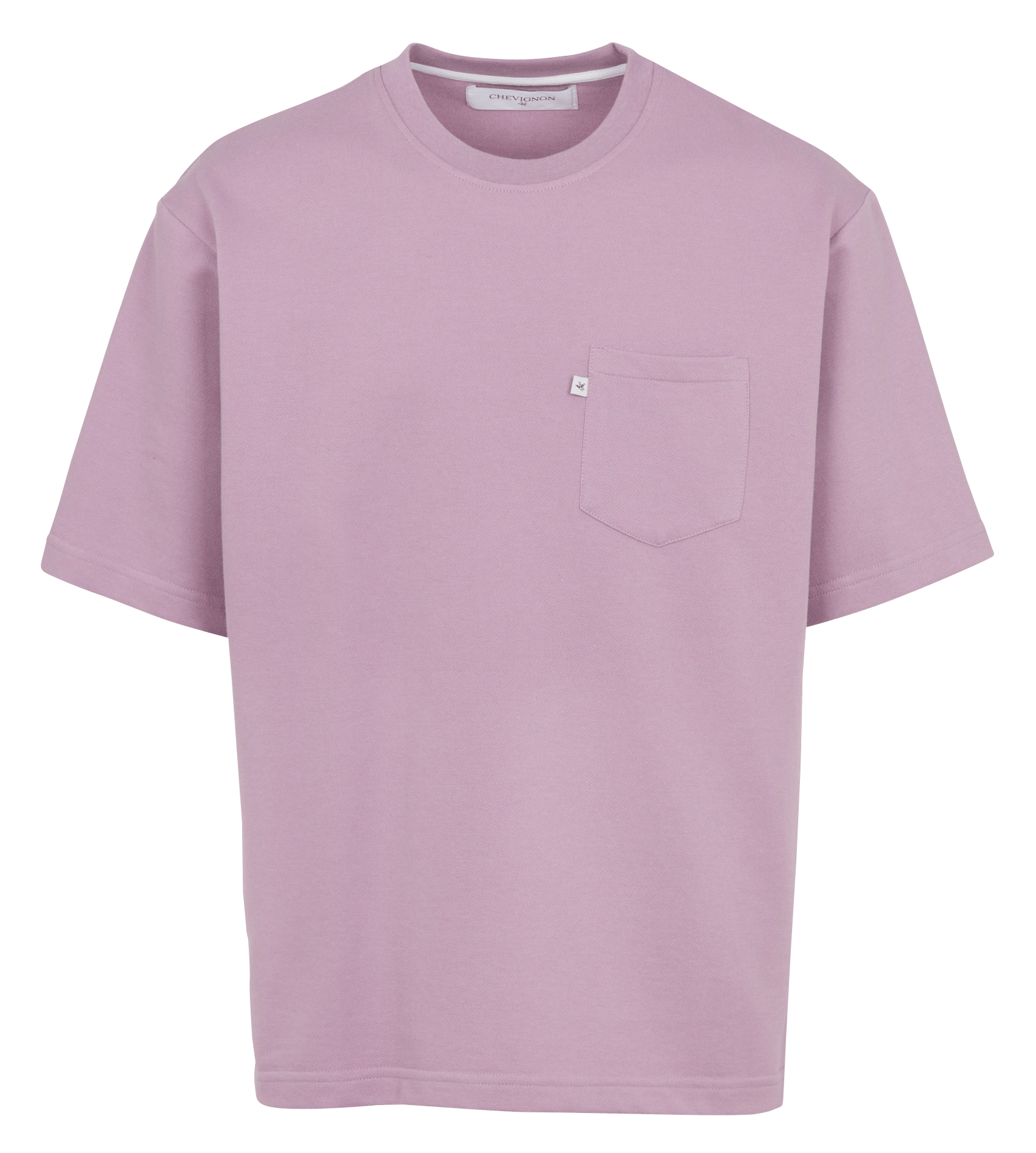 Straight fit short-sleeve plain T-shirt CHEVIGNON