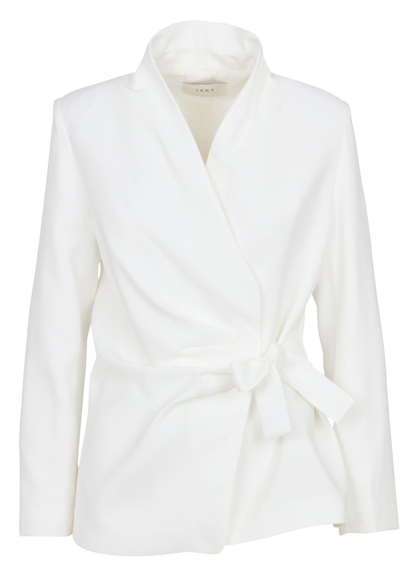 Veste de tailleur col v IKKS Blanc