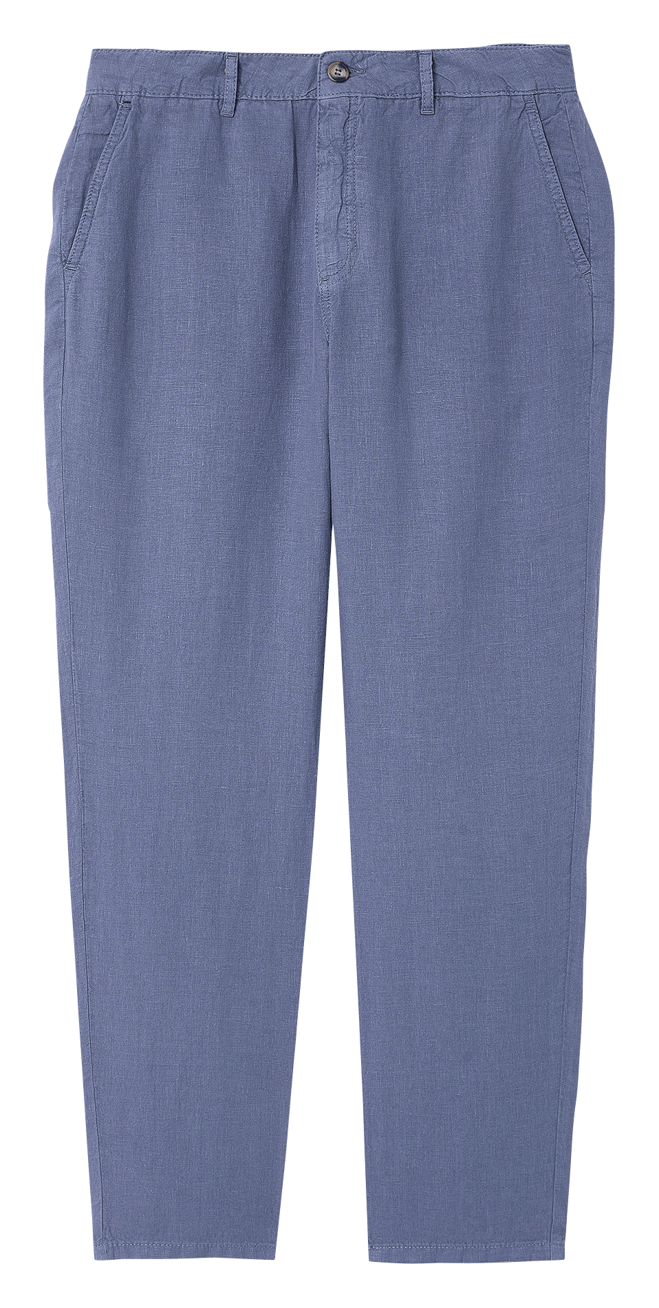 Pantalon droit en lin CHEVIGNON Bleu