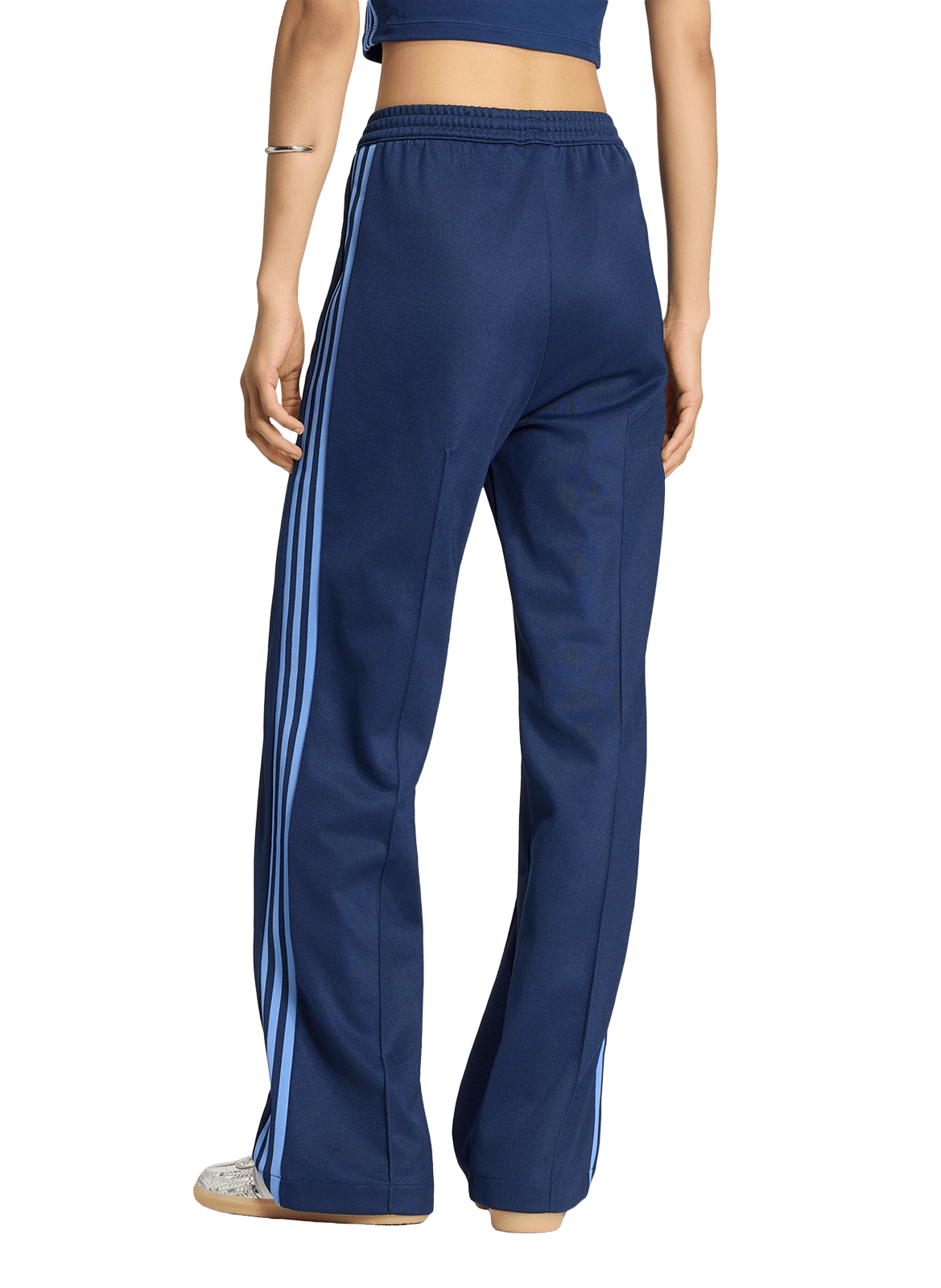 Plain straight jogging bottoms ADIDAS Blue