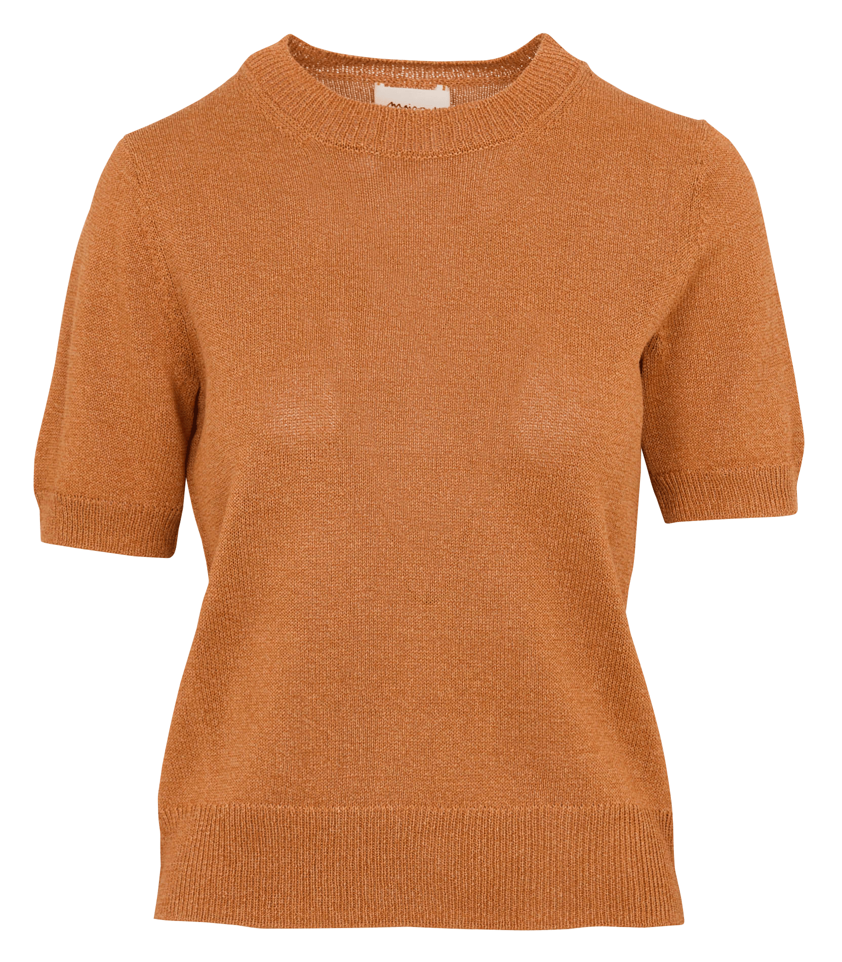 T-shirt col rond en coton mélangé MAISON 123
