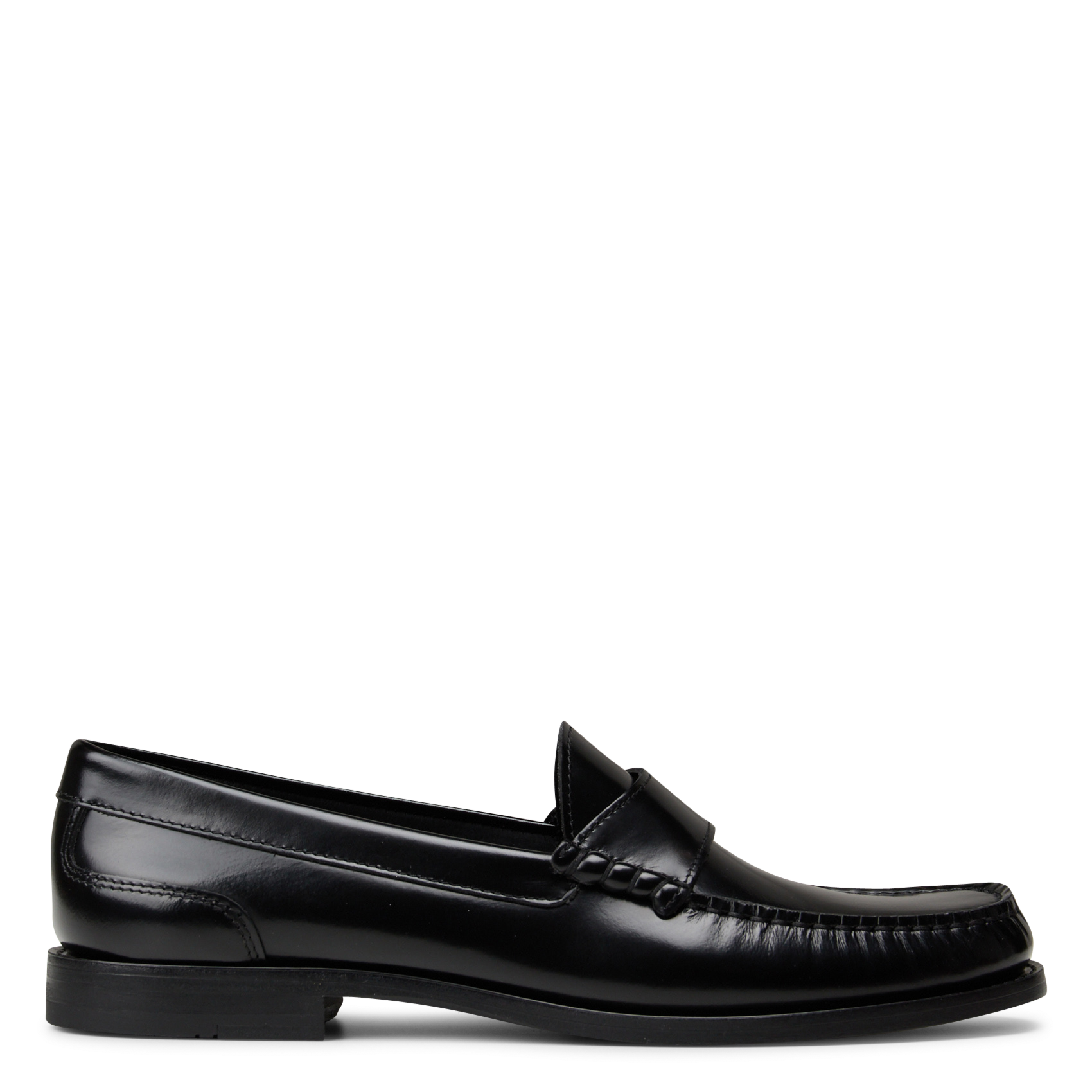Leather loafers IKKS Black
