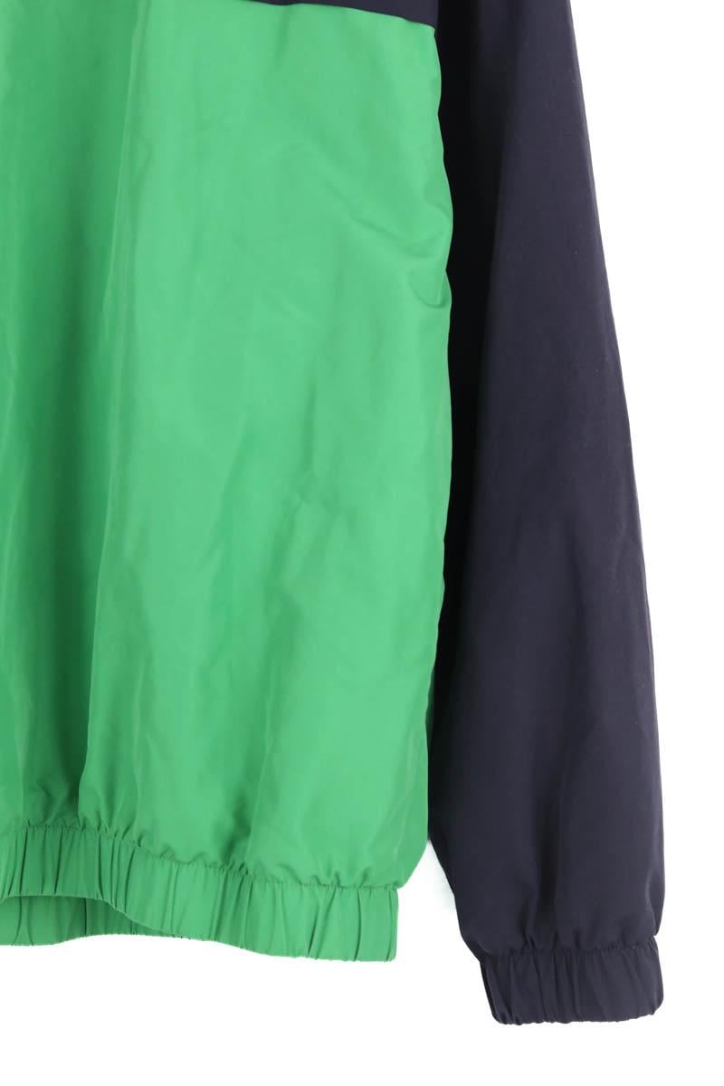 Regular-fit organic cotton jacket with sherpa collar LACOSTE - SECONDE MAIN Blue