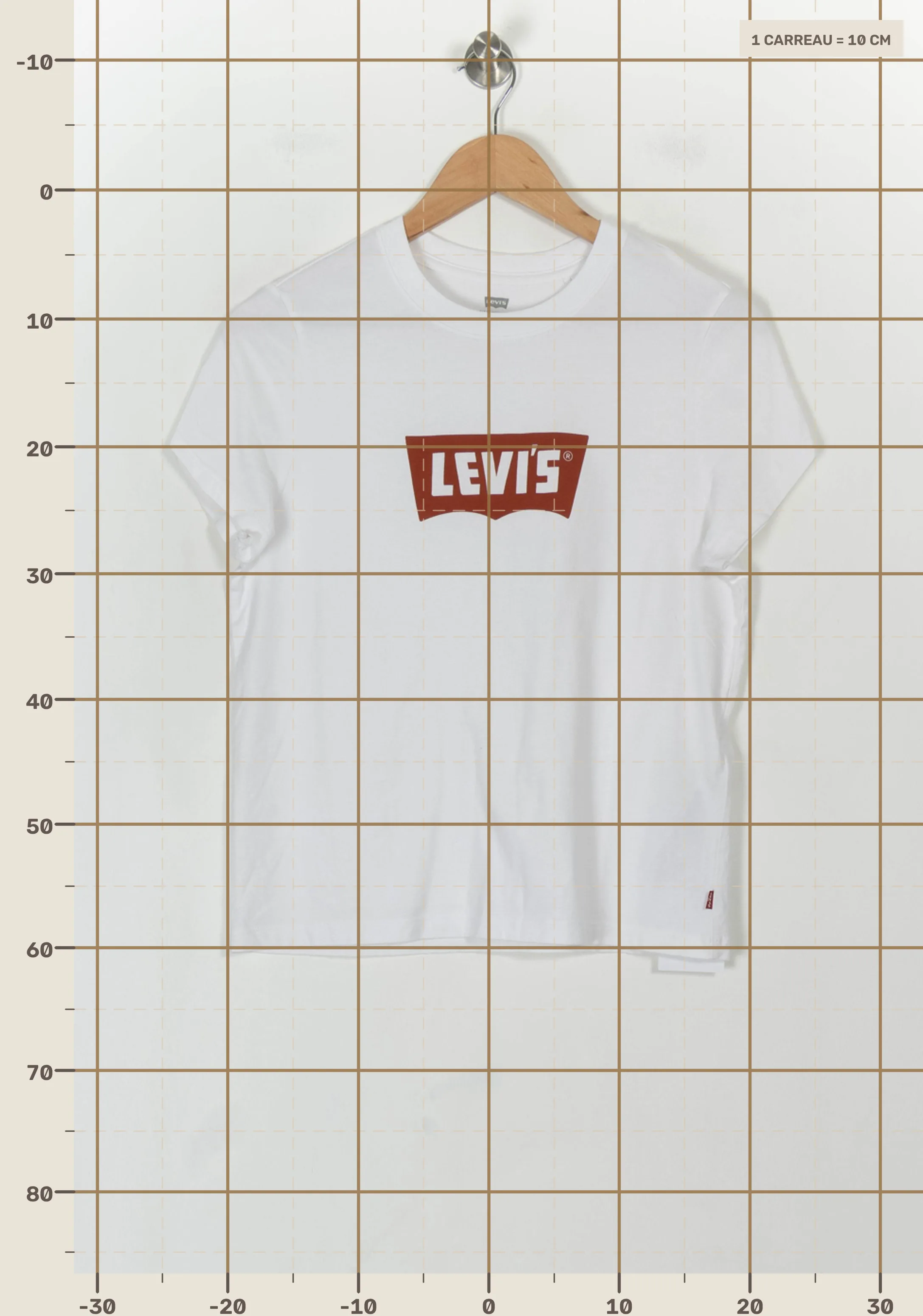T-shirt LEVI'S - Seconde main White