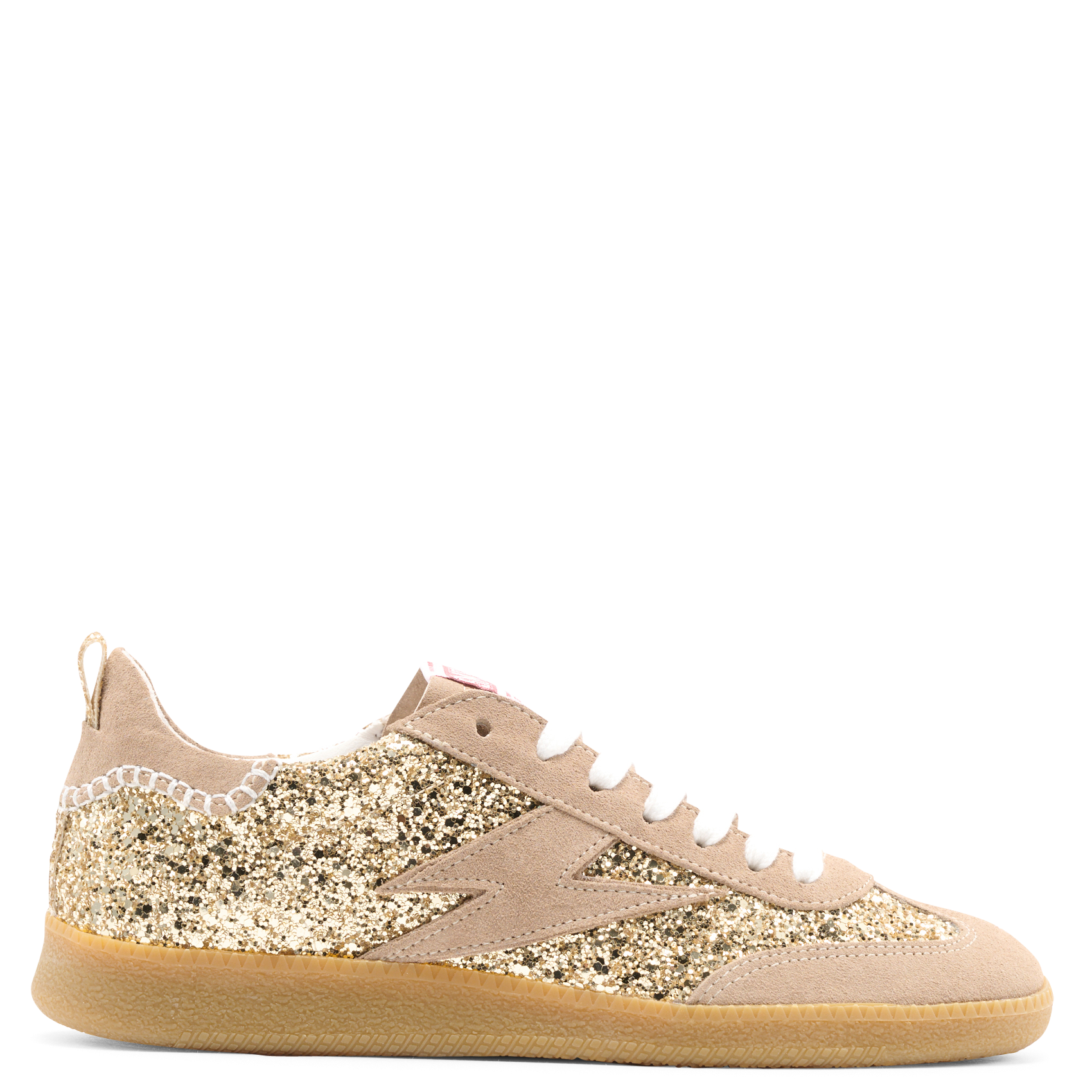 Lage sneakers met pailletten SEMERDJIAN - SMR Goudkleurig