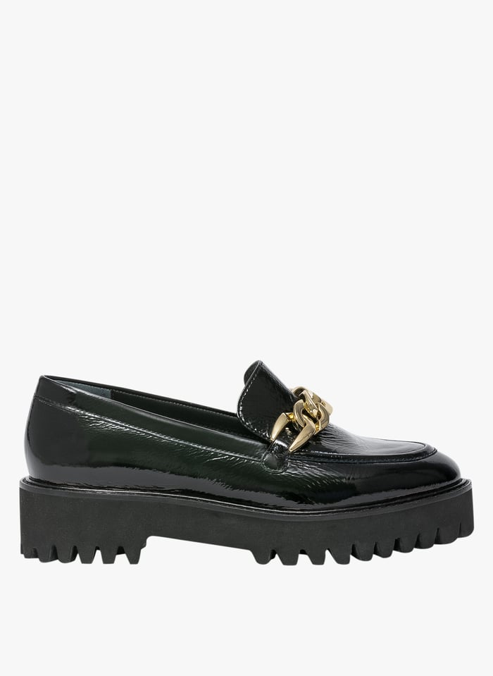 Black Leather moccasins