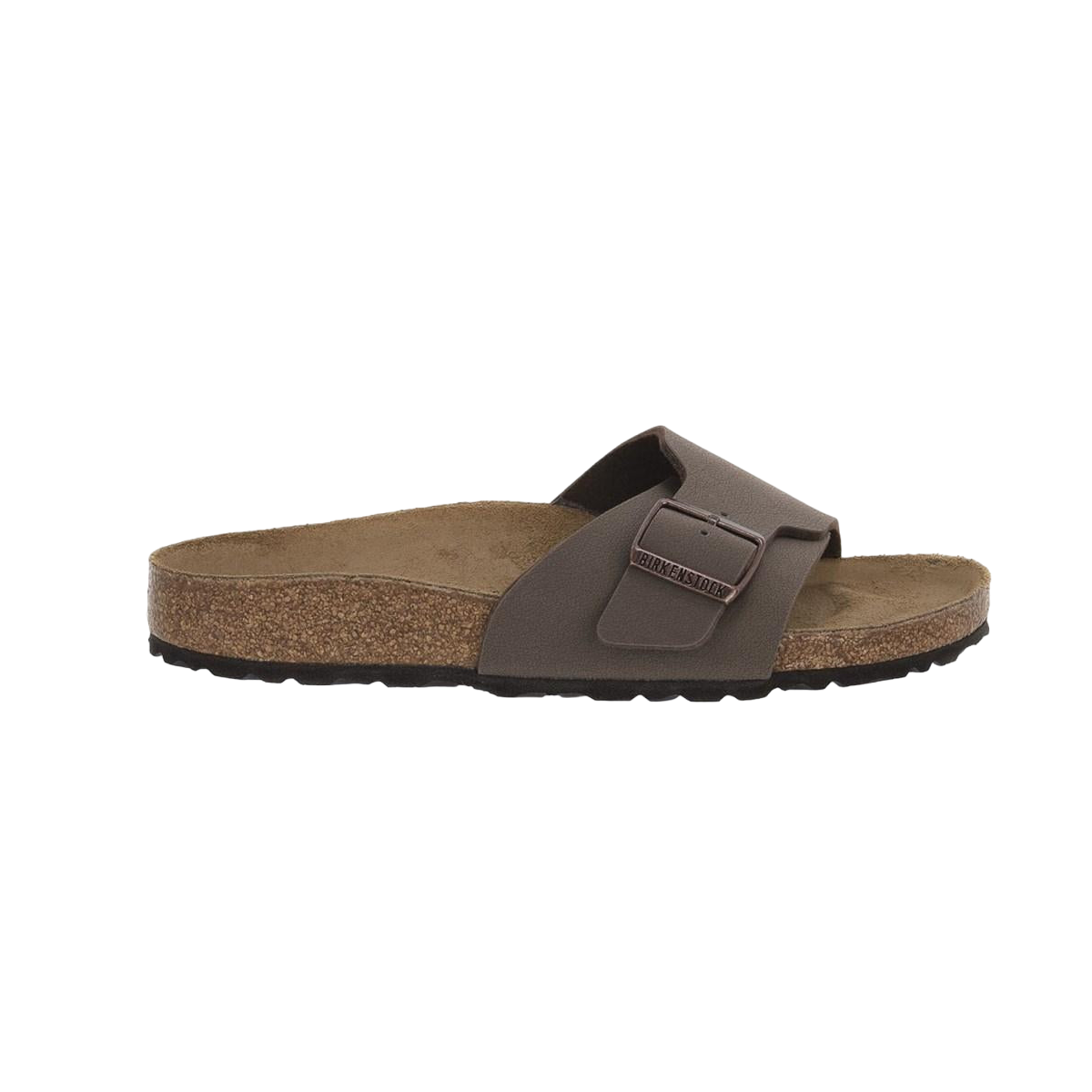 Faux leather sandals BIRKENSTOCK Brown