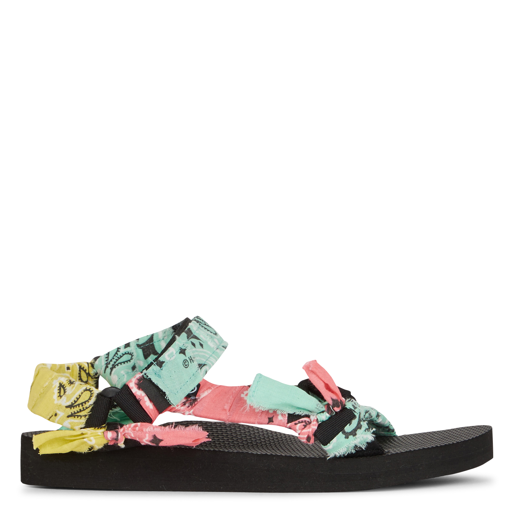 Sandales plates à scratch ARIZONA LOVE Multicolore