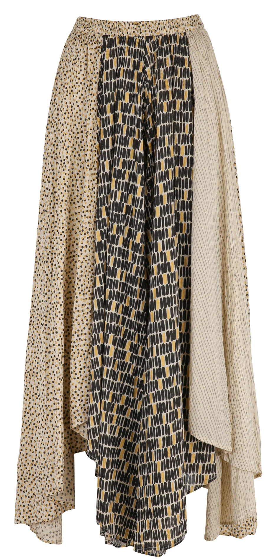 Jupe longue en coton imprimé MES DEMOISELLES Multicolore