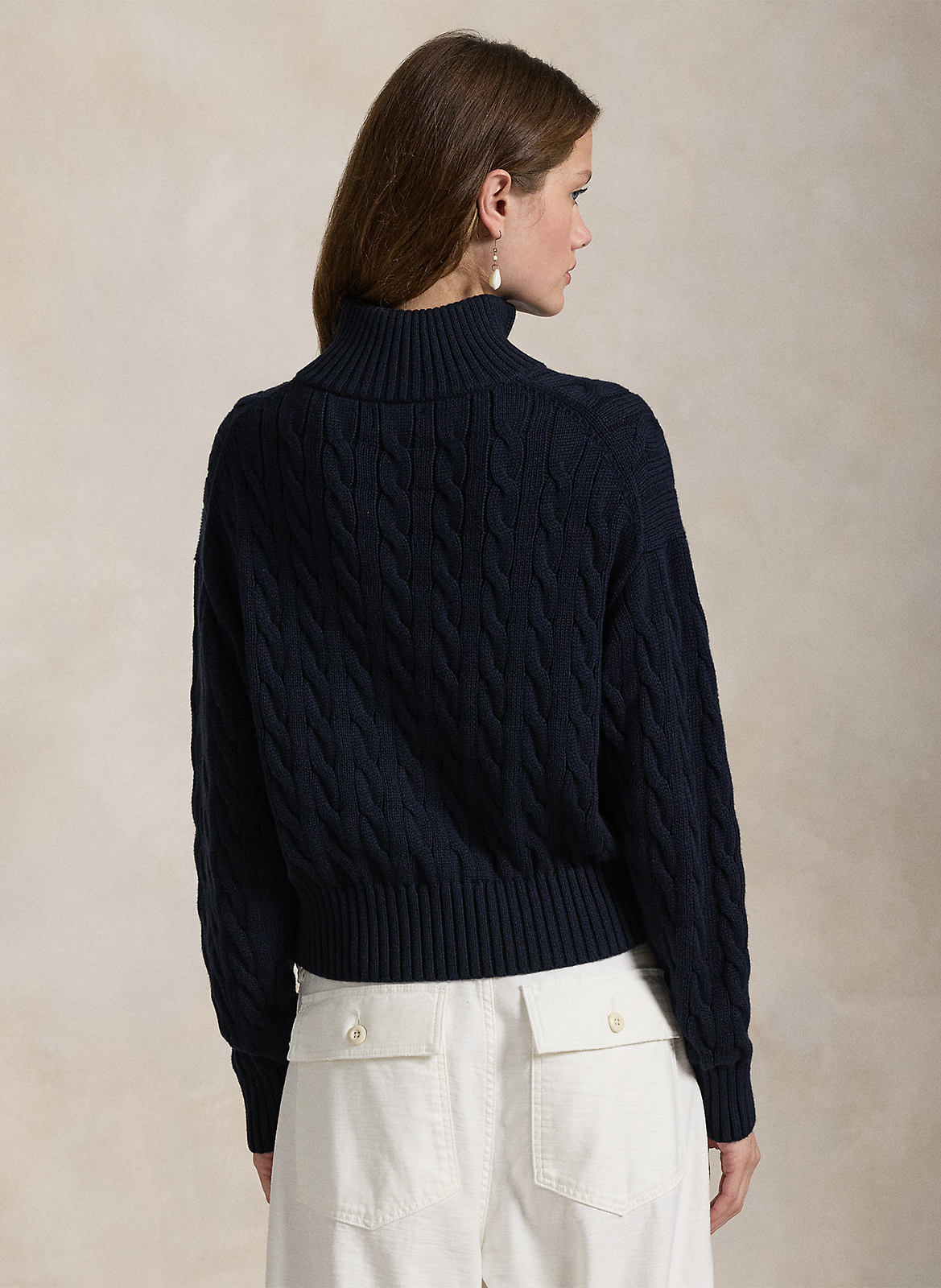 Straight cotton sweater POLO RALPH LAUREN Blue