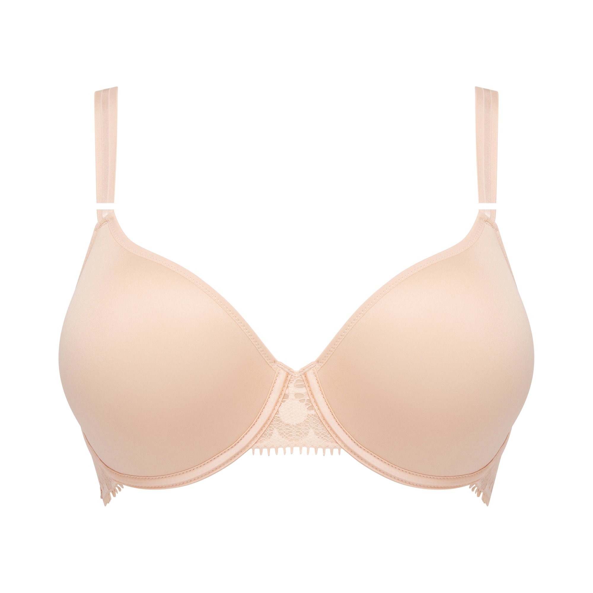 Full-cup shape memory bra CHANTELLE Beige