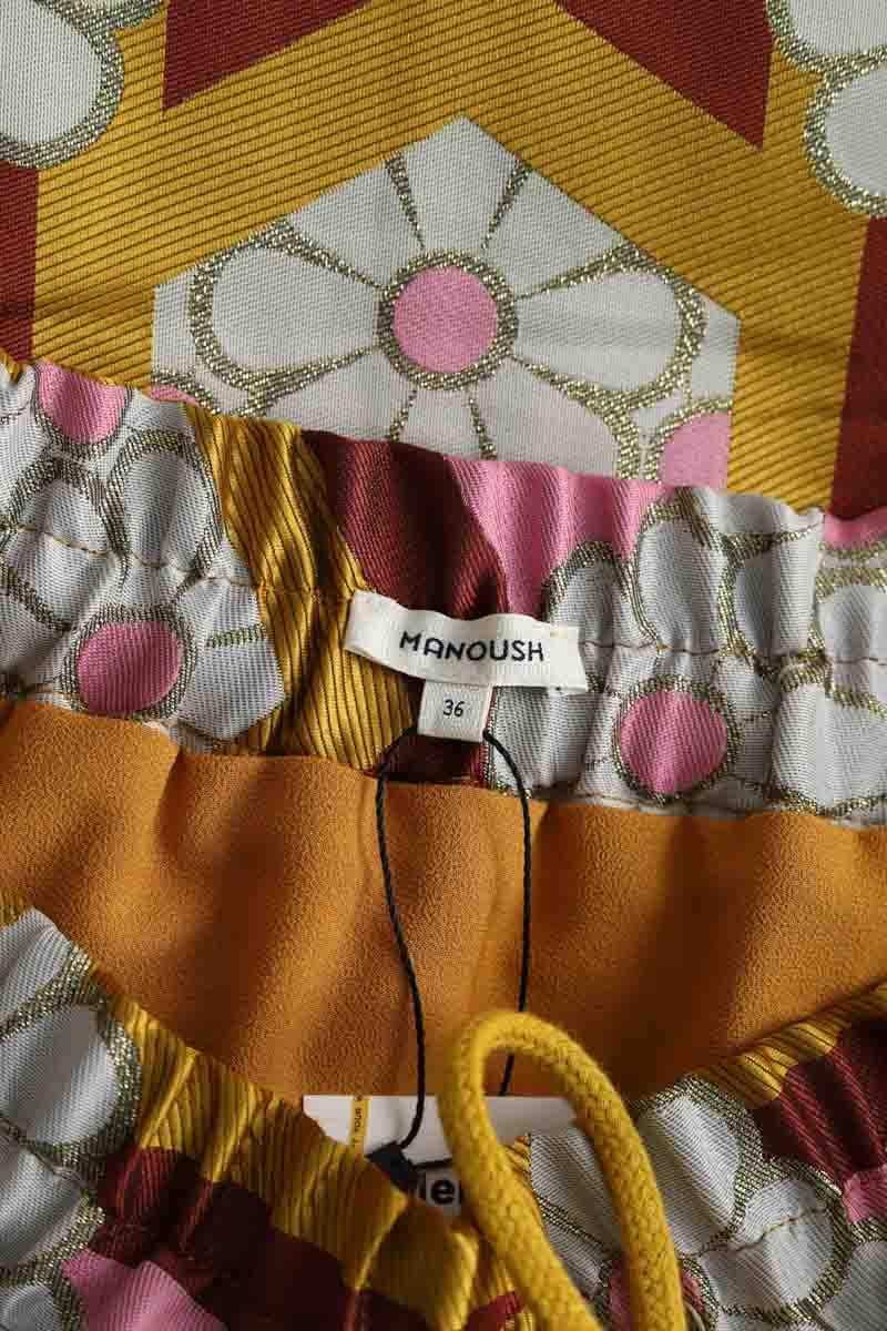 Multicolored skirt Manoush - Seconde Main Multicolored