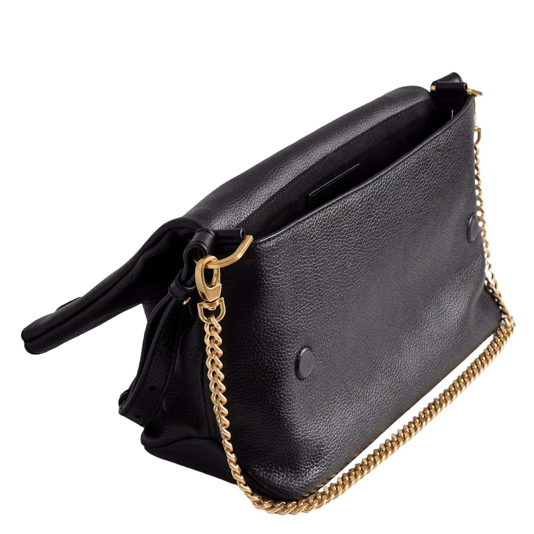 Leather clutch bag ZADIG&VOLTAIRE Black
