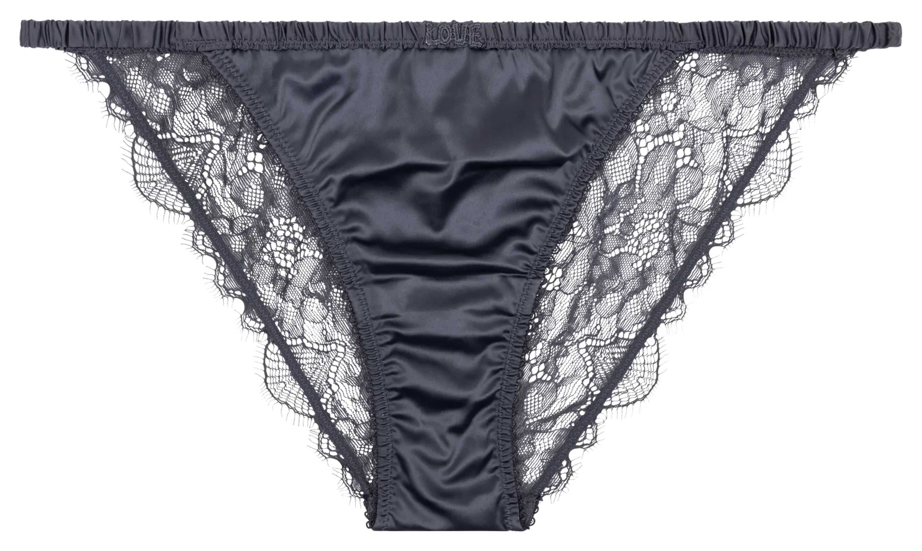 Culotte satinée LOVE STORIES Gris