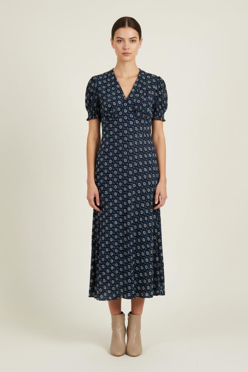 Short & Midi Dress INES DE LA FRESSANGE - Seconde main Blue