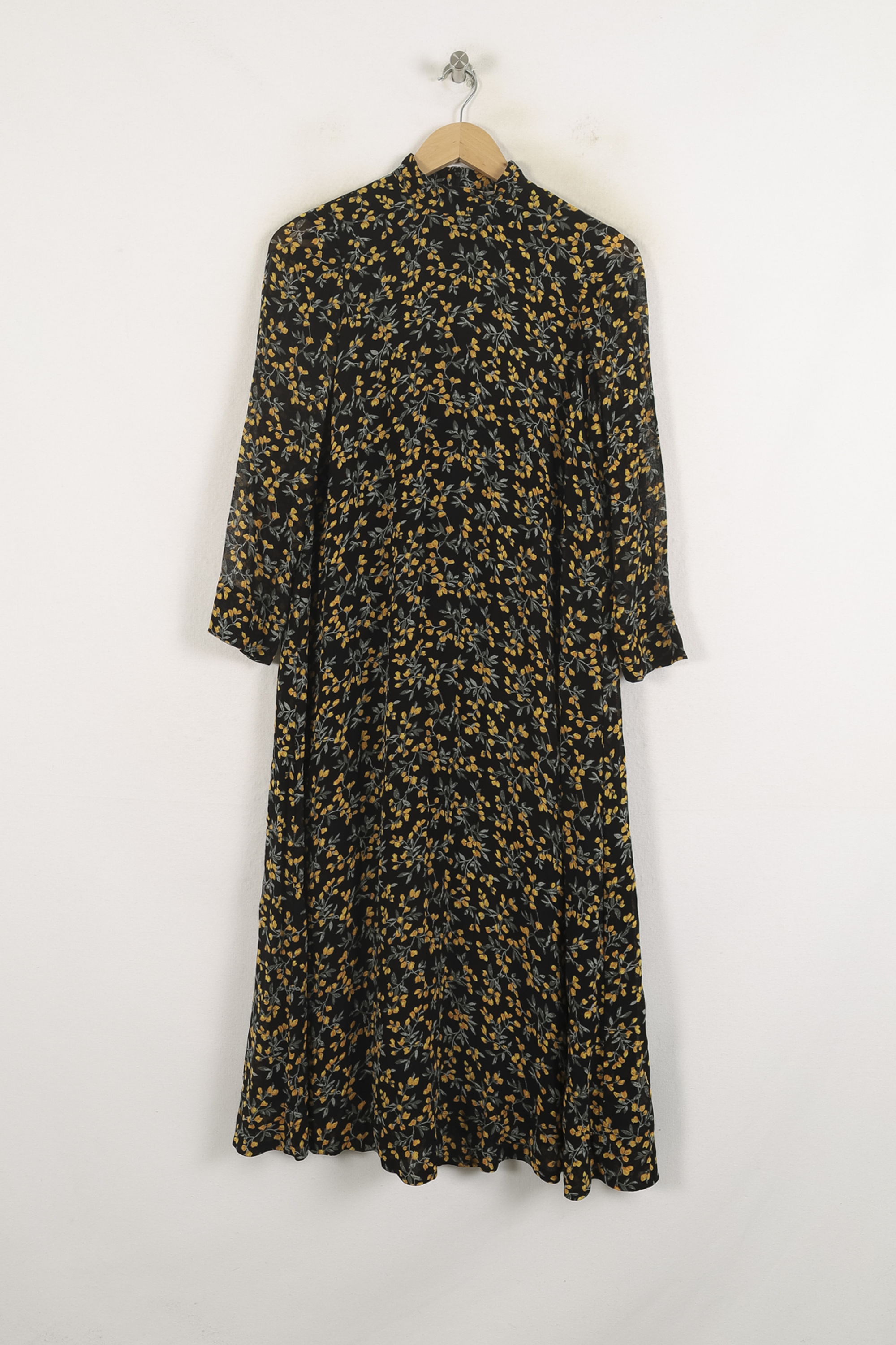 Long dress GANNI - Seconde Main Black