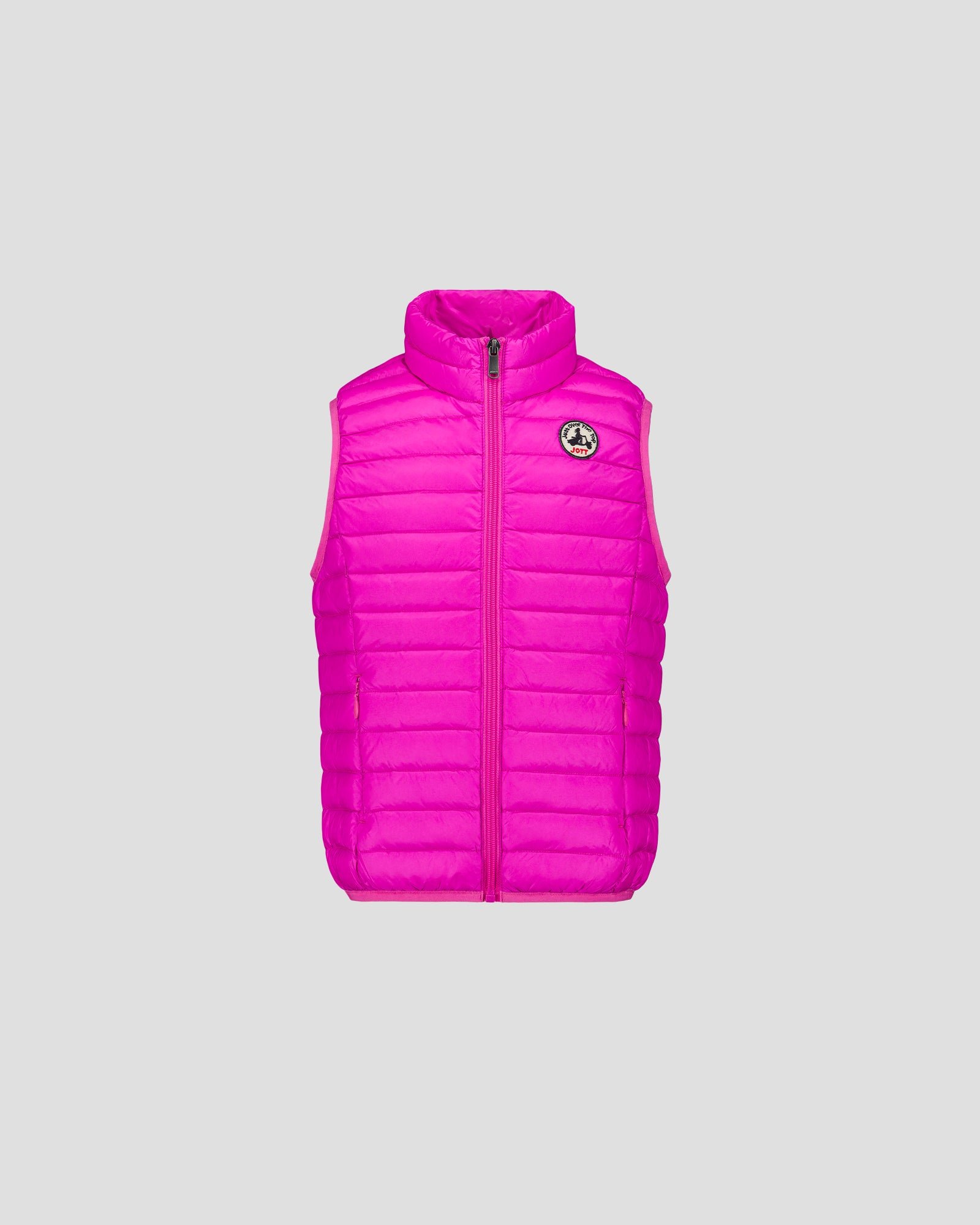 Zoe children's sleeveless puffer jacket JOTT Pink