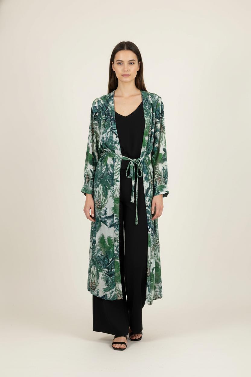 Long dress TARA JARMON - Seconde Main Green