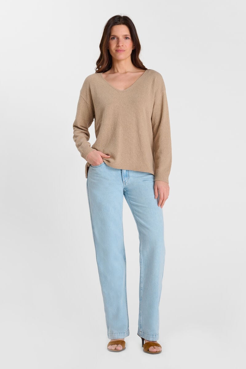 Sweater LE TEMPS DES CERISES Beige