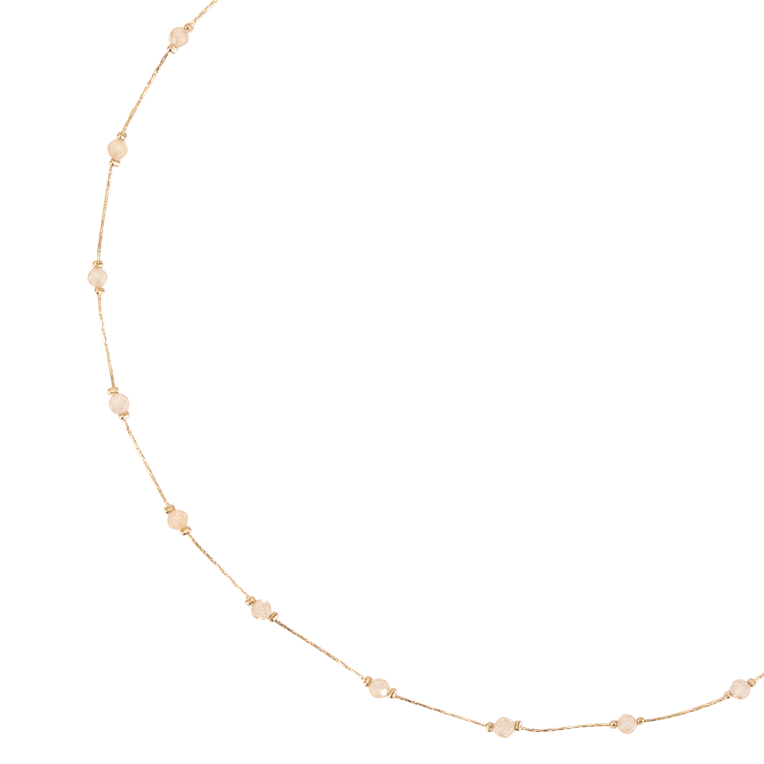 Bead necklace AU PRINTEMPS PARIS Beige