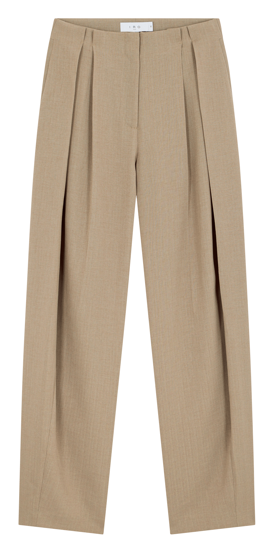 Wijde bandplooibroek IRO Groen