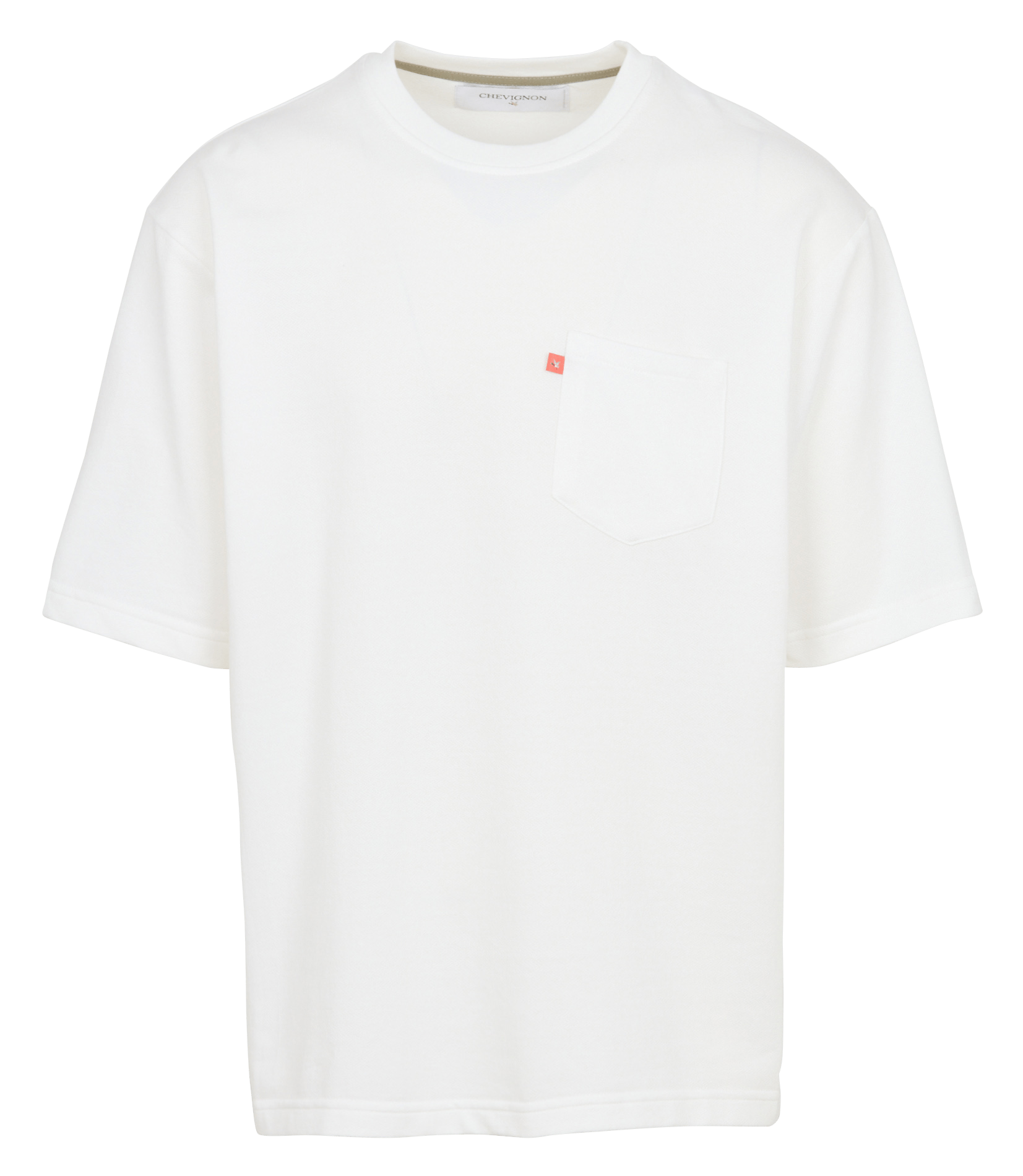 Straight fit short-sleeve plain T-shirt CHEVIGNON