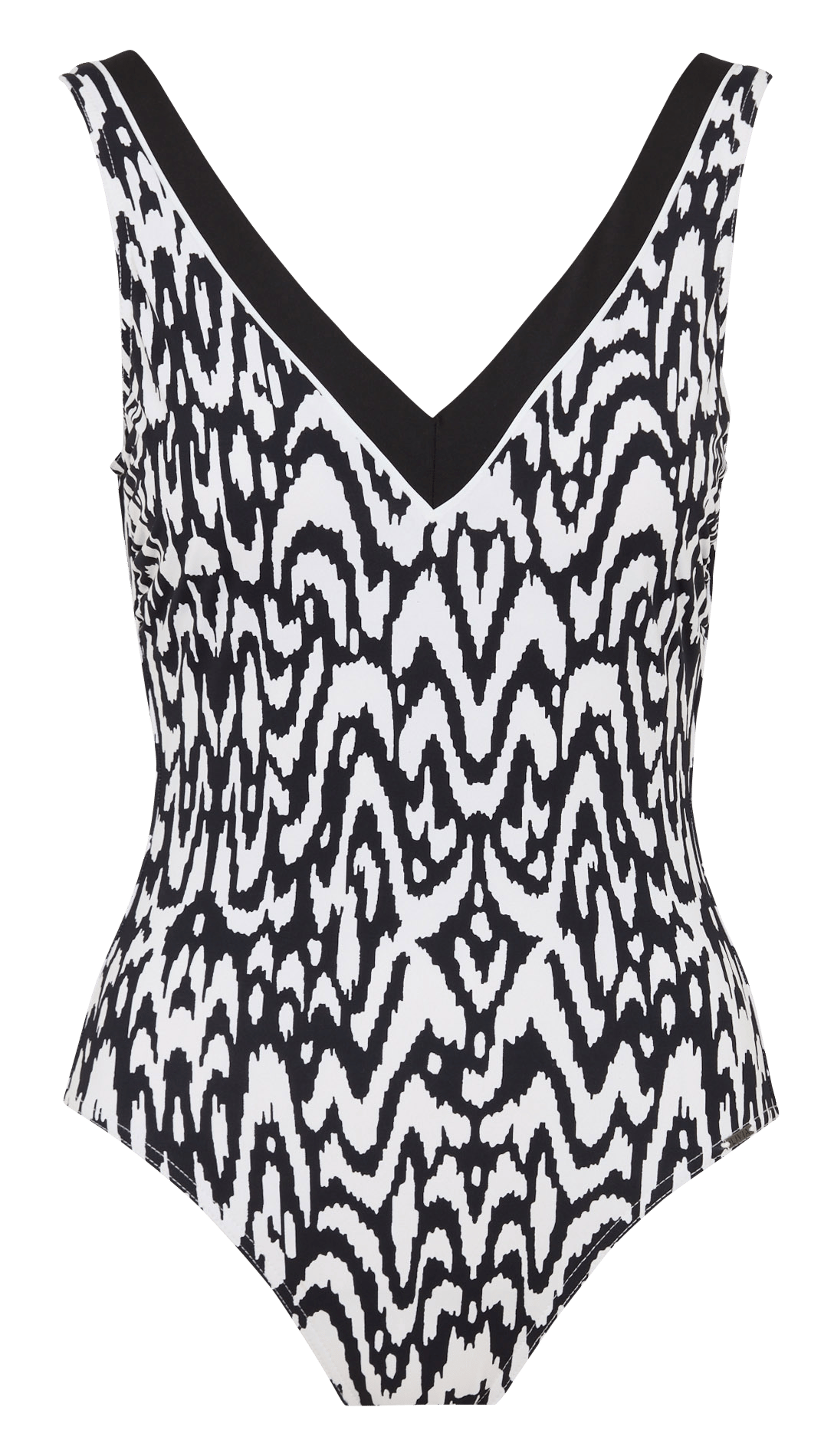 Elaia printed one-piece swimsuit LIVIA Black