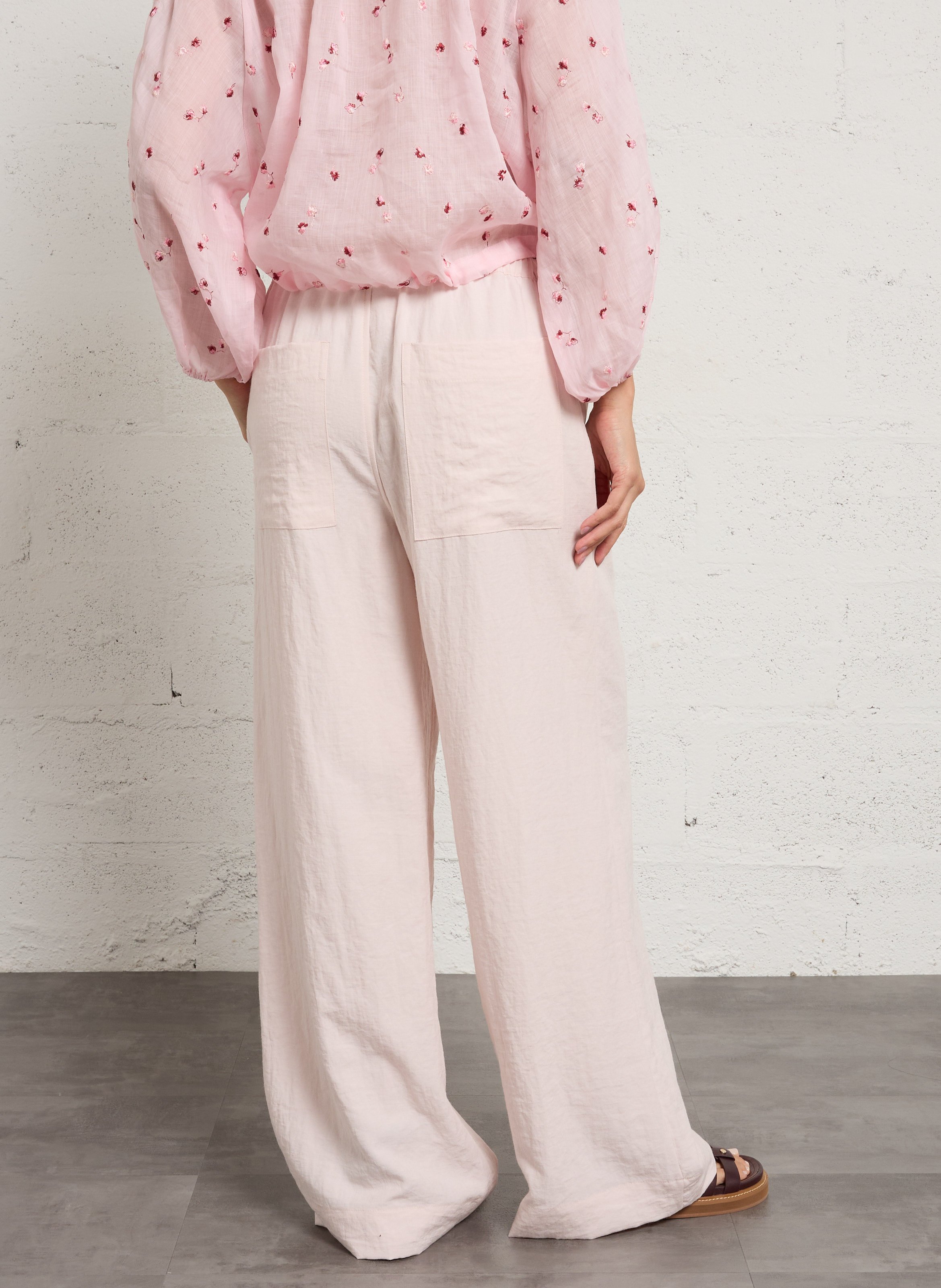 Weit geschnittene Hose JC SOPHIE Rosa