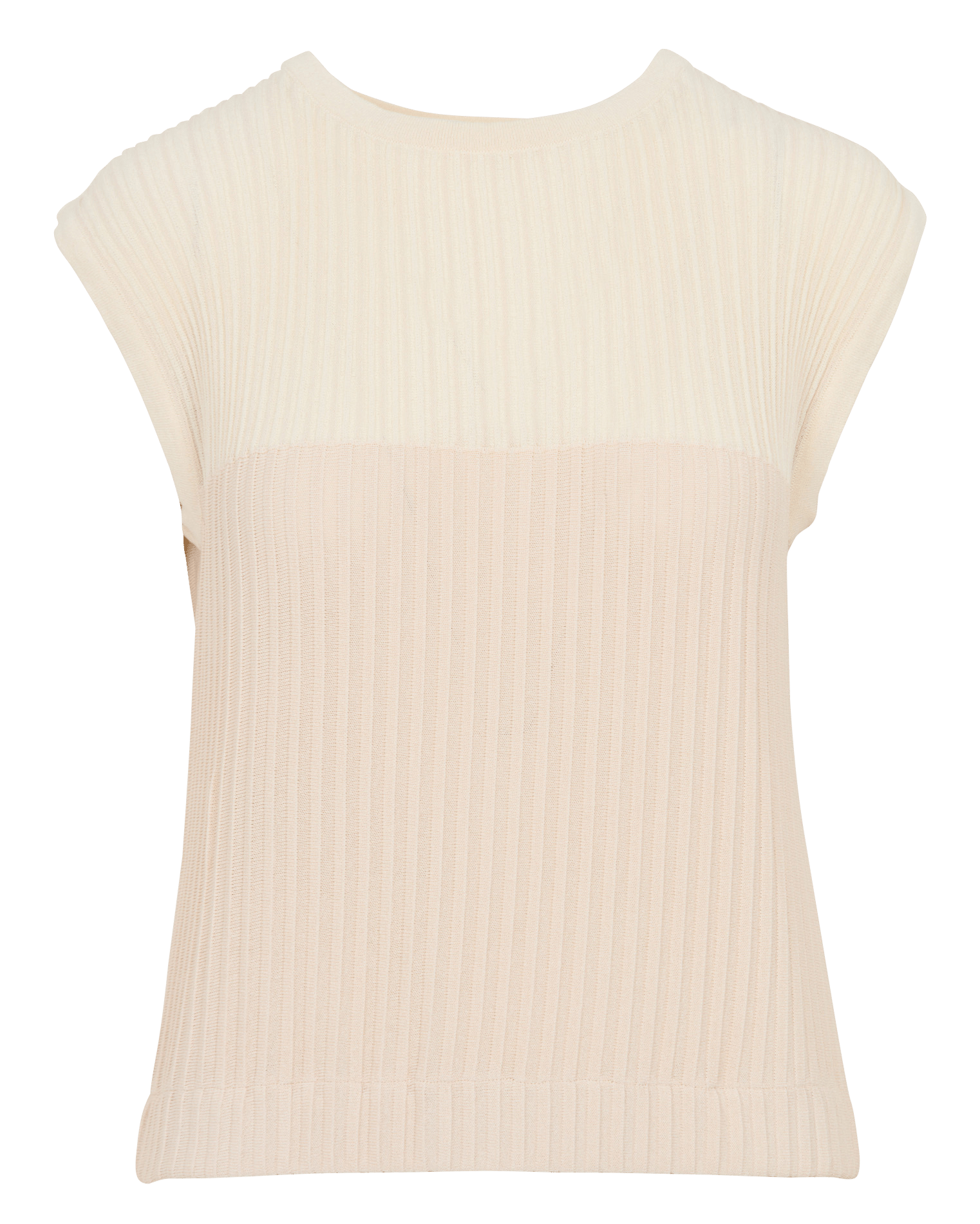 T-shirt droit sans manches MAISON 123 Beige