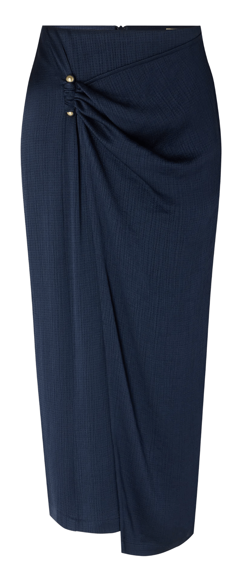 Oversized shirt with classic collar SESSUN Blue