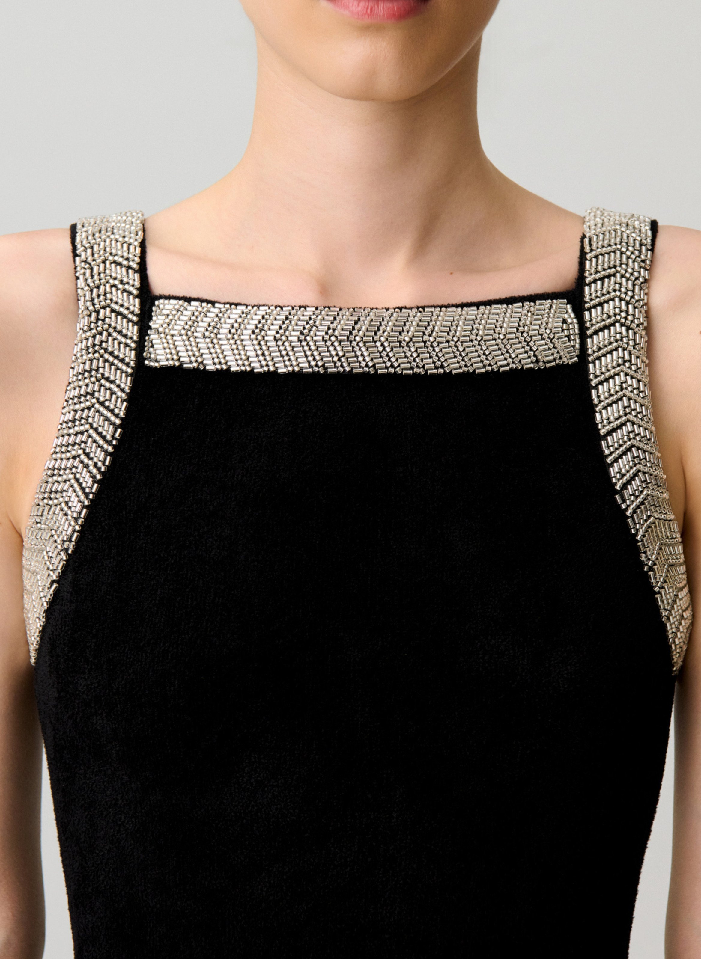 Robe courte évasée CLAUDIE PIERLOT Noir