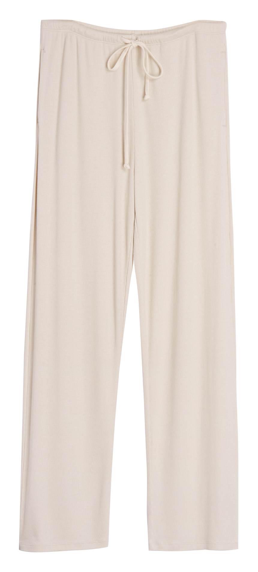 Gerippte Pyjamahose ICONE Beige