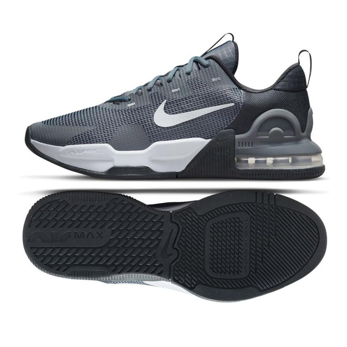 Low-top trainers NIKE Grey