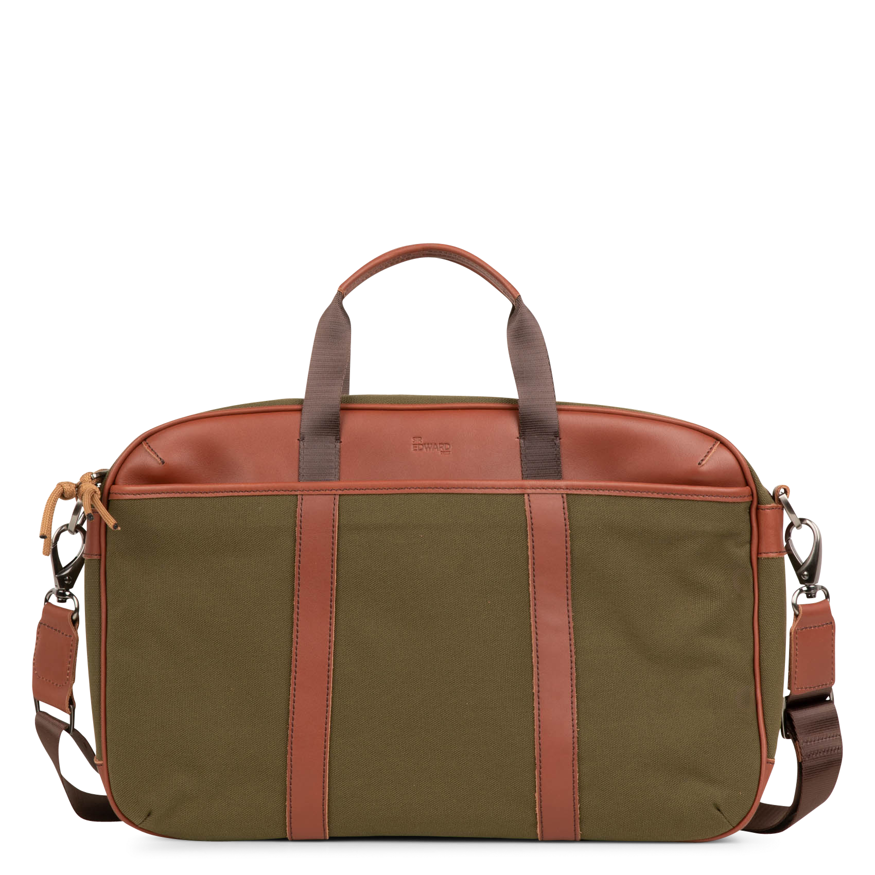 Dokumententasche in zweifarbigem Leder-Look SIR EDWARD