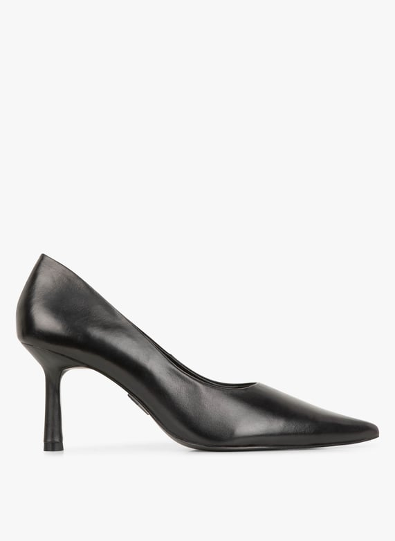 Escarpins en cuir Noir